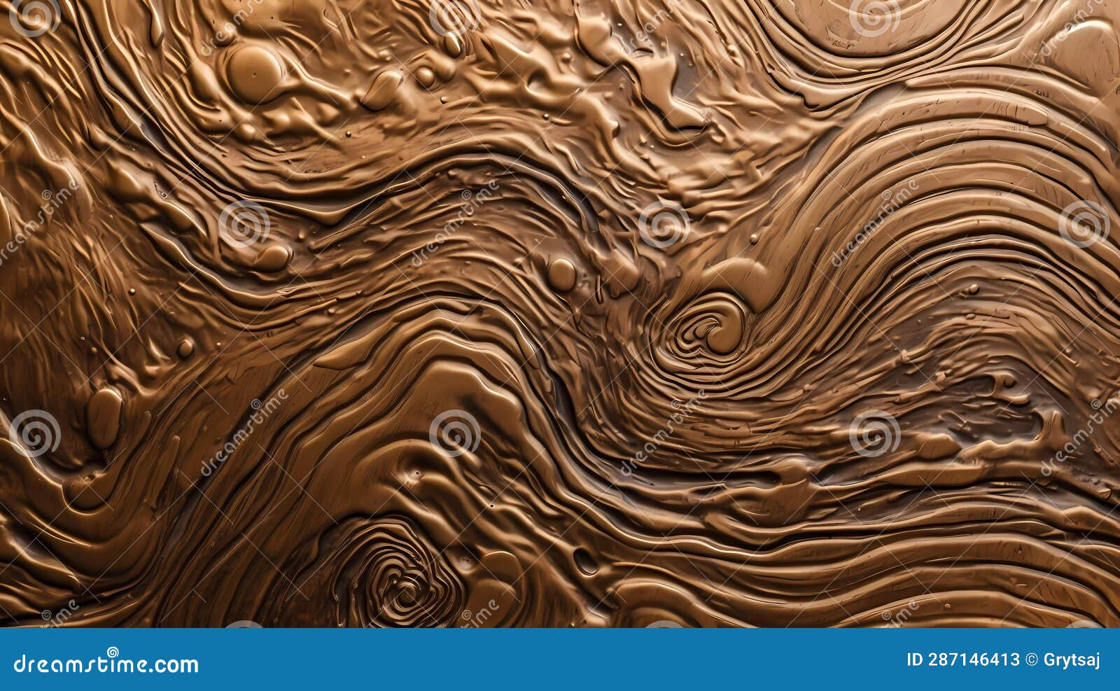 Bronze Texture, Brushed Bronze Plate. Scratched Grunge Bronze Plate