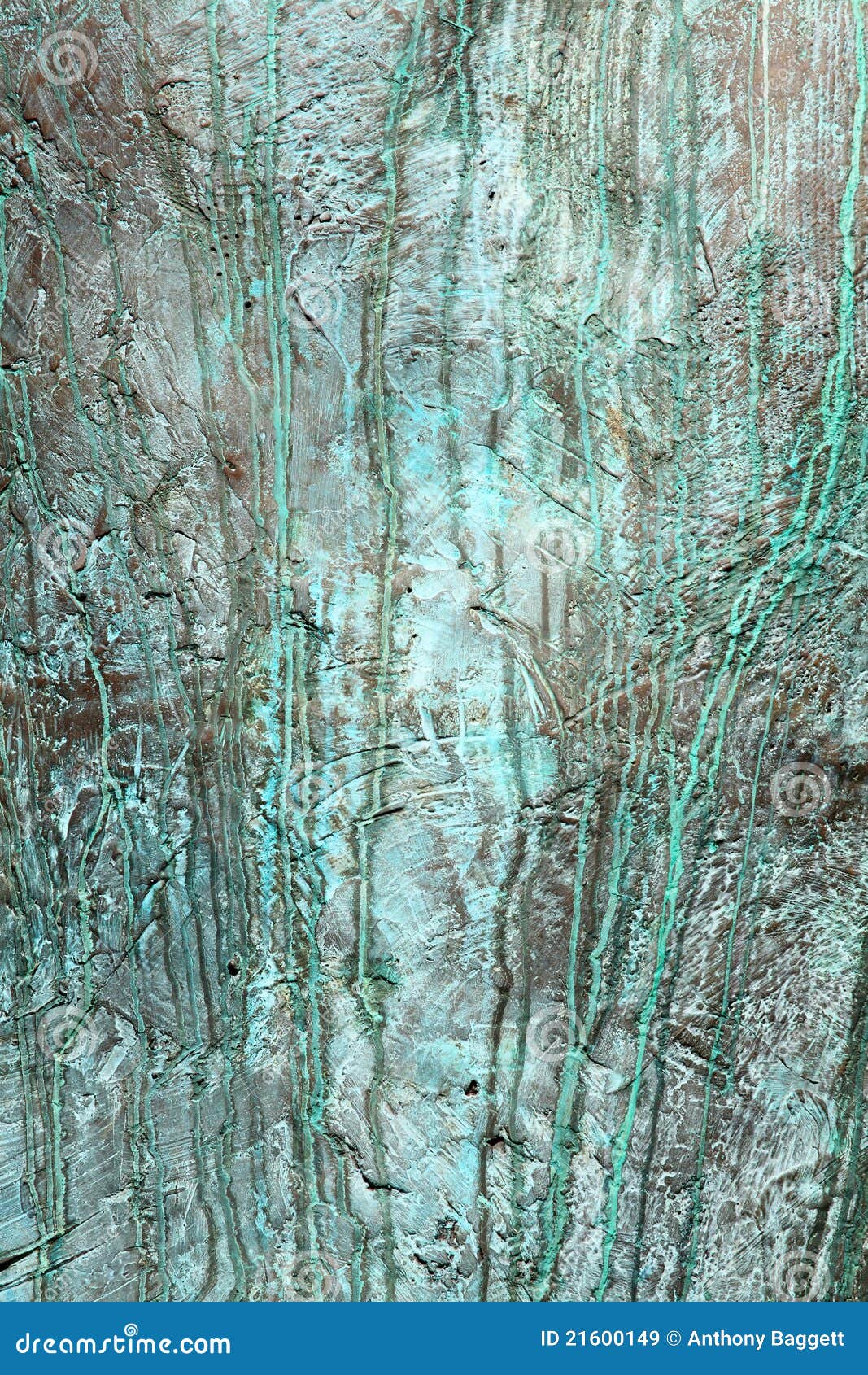 bronze verdigris background