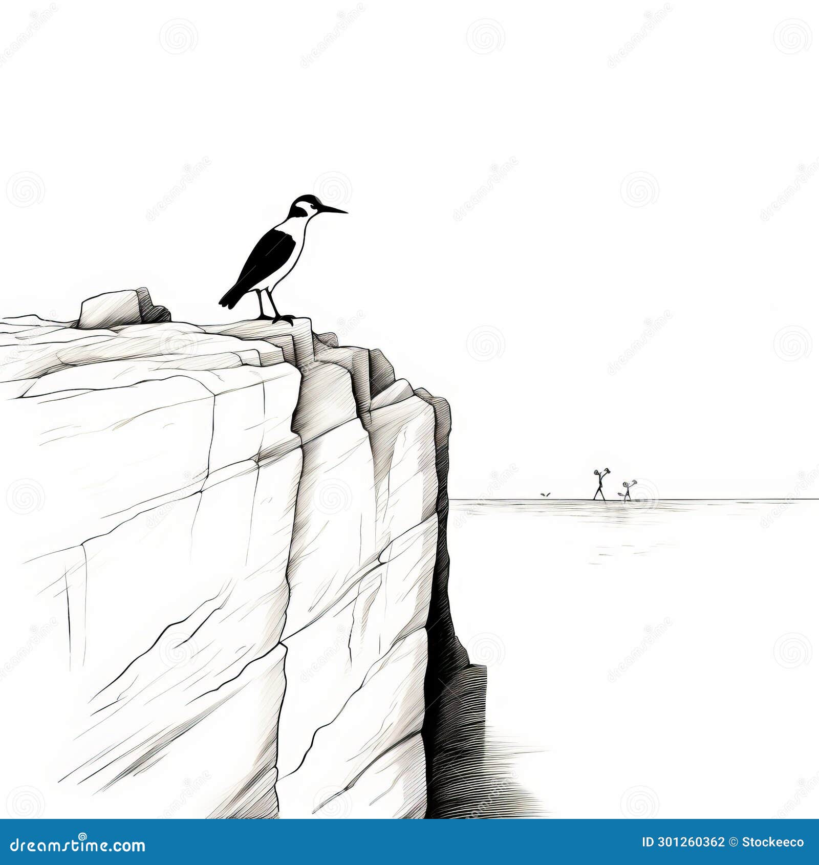 brooding bird: a perspective rendering of naturecore in editorial s