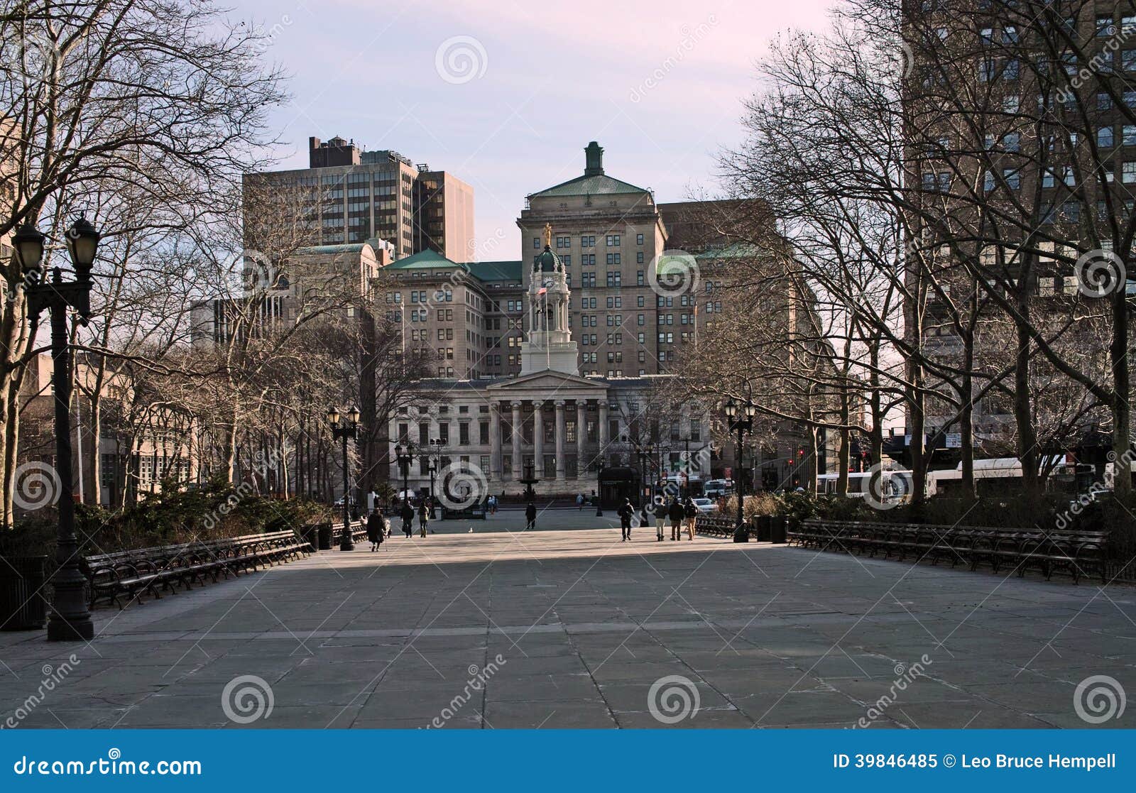 brooklyn borough hall, new york, usa