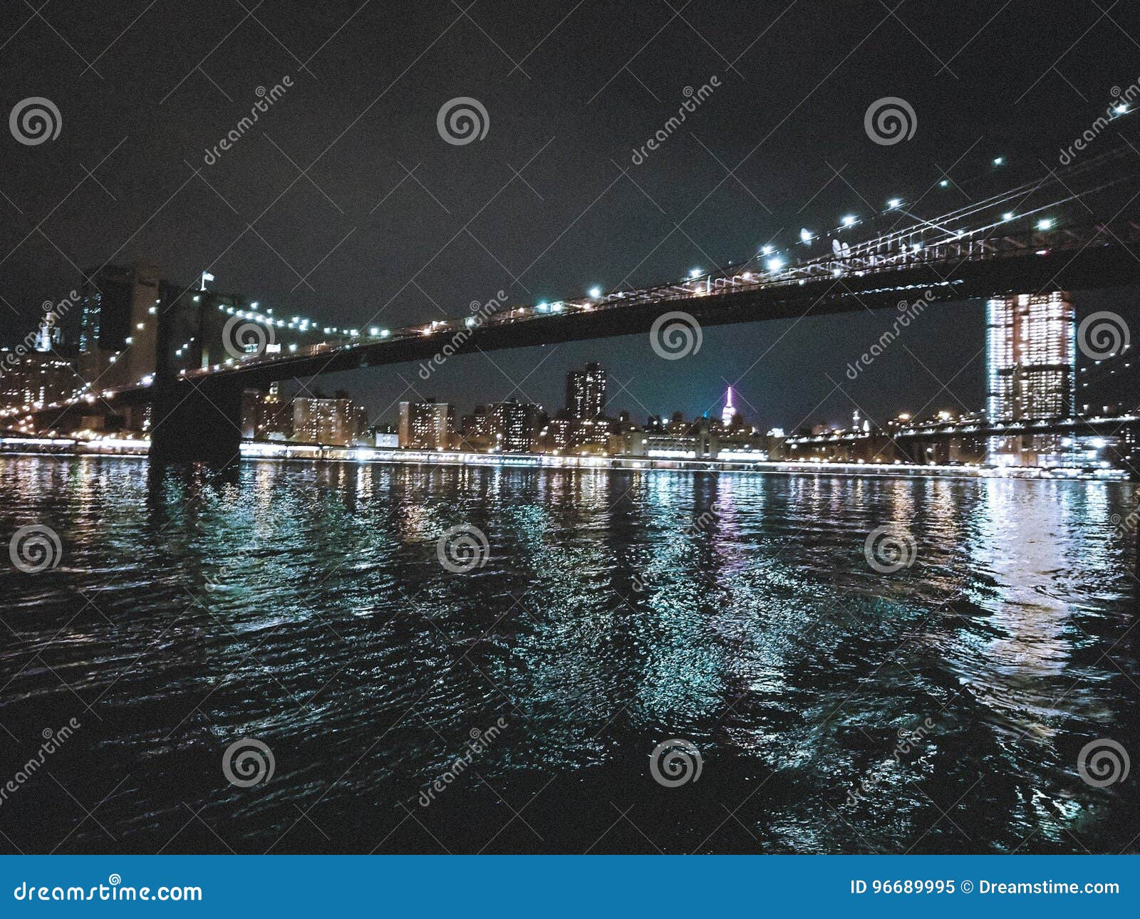 Brooklyn bridge stock image. Image of view, bridge, amazing - 96689995