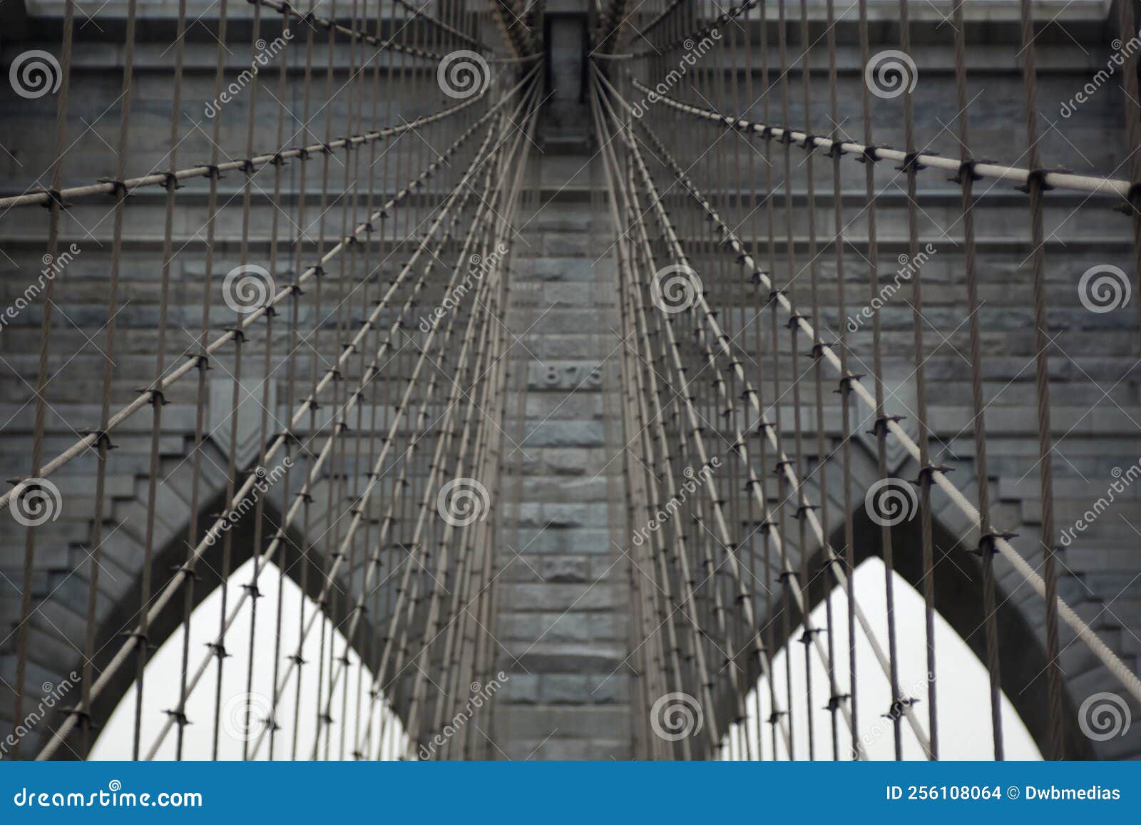 Brooklyn bridge stock photo. Image of detail, bridge 256108064