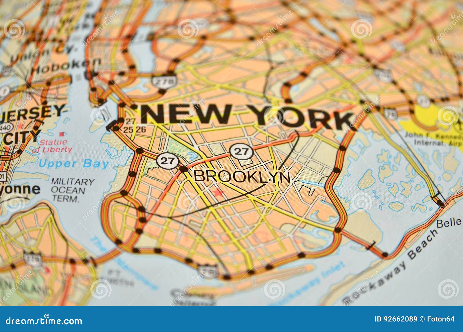 brooklyn new jersey map