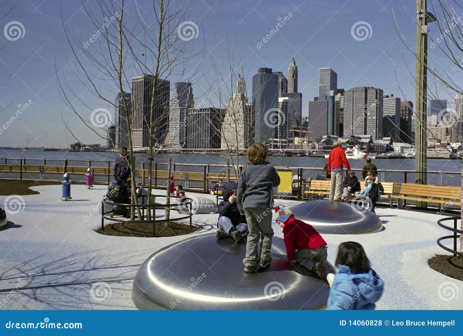 Brooklyn New York Playground USA Editorial Stock Photo Image of
