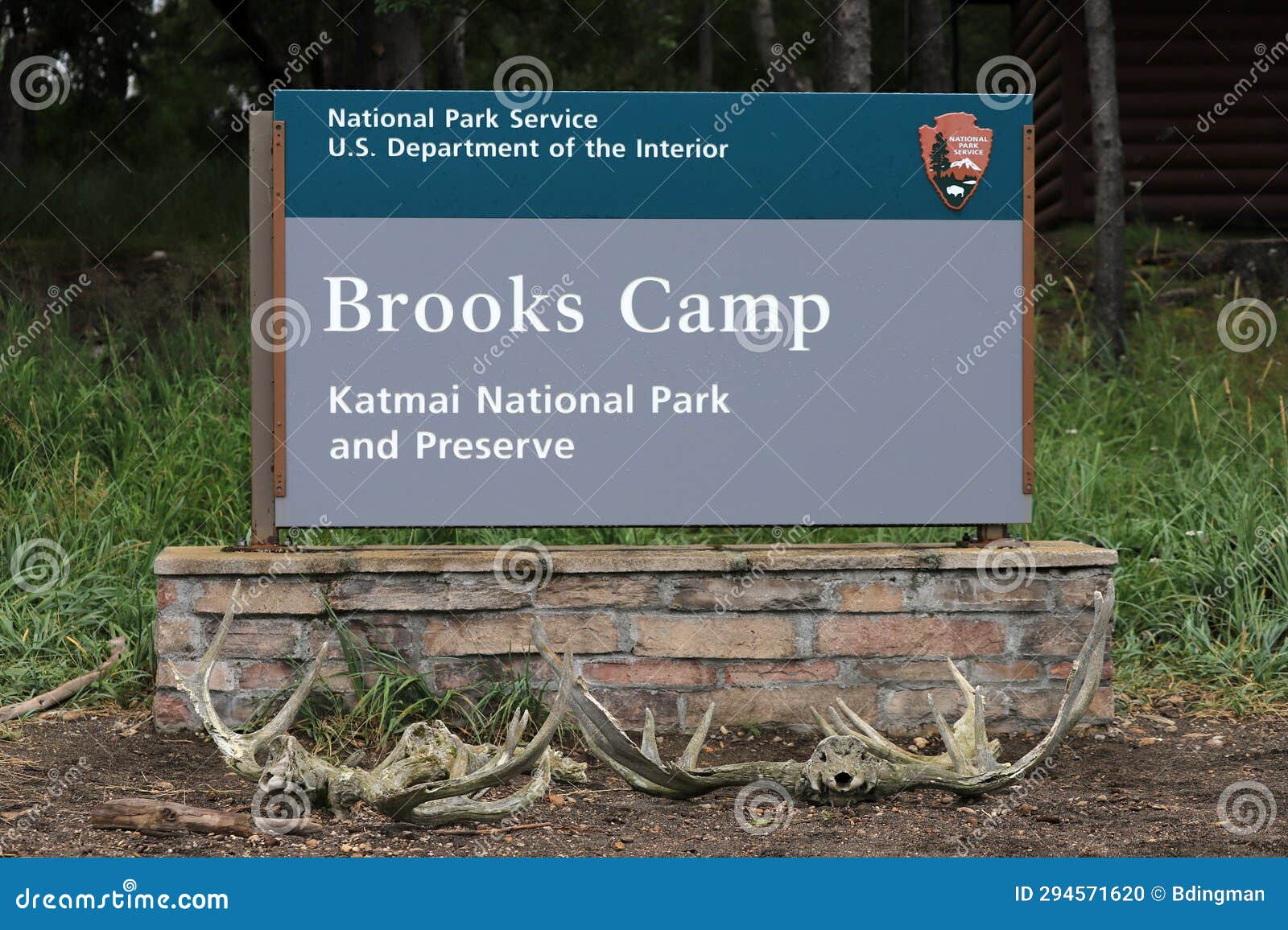 Brooks Camp Katmai National Park and Preserve Editorial Image Image