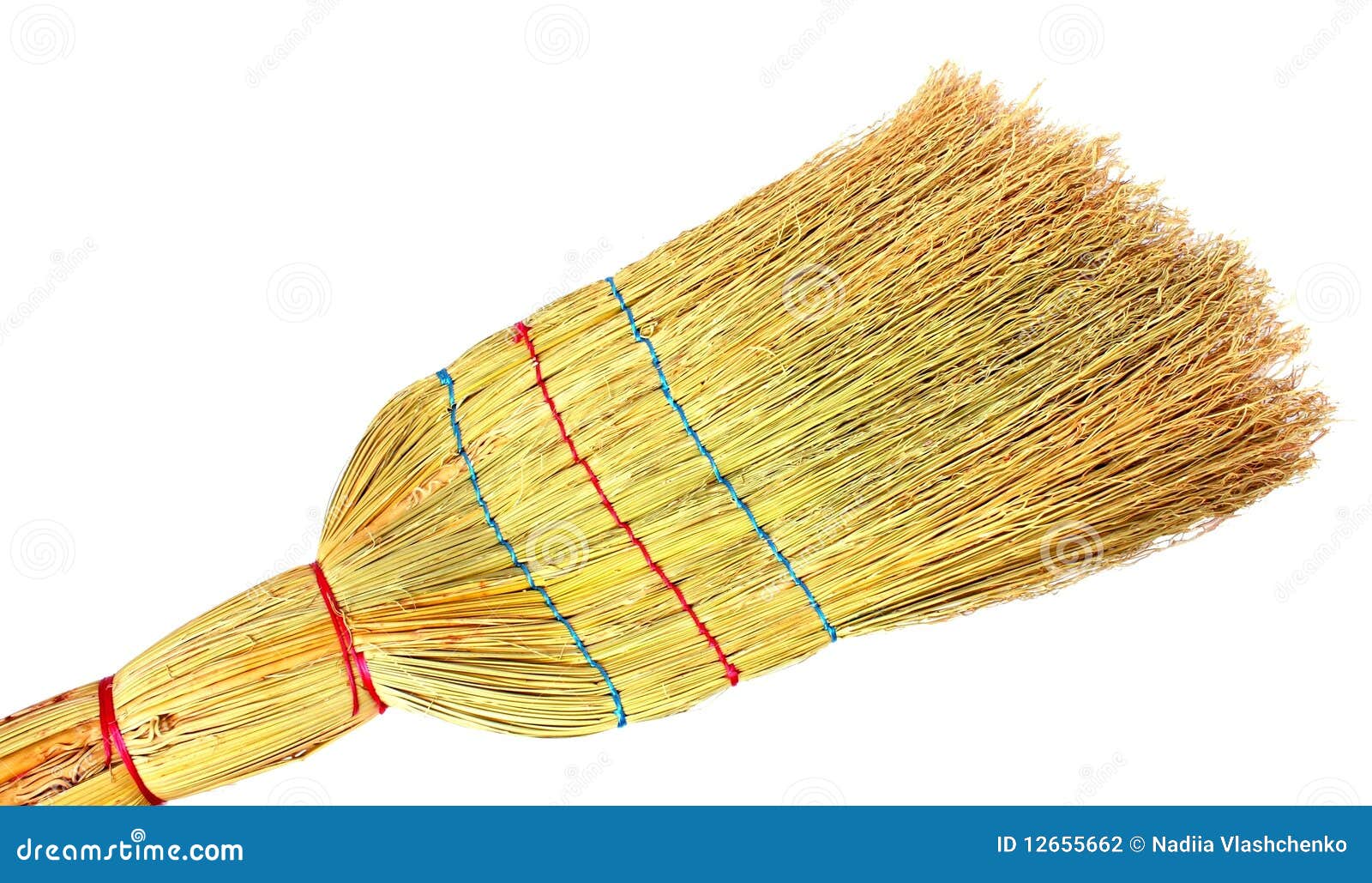 Broom stock photo. Image of straw, broomstick, dust, hygiene 12655662