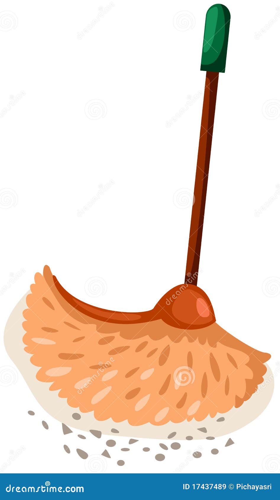 Broom Icon Hand Drawn Doodle Broomstick Sketch Isolated On White Stock  Illustration - Download Image Now - iStock