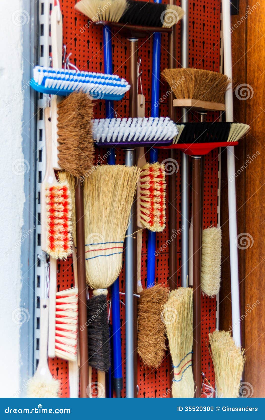 Broom cupboard stock image. Image of preparation, arsenal 