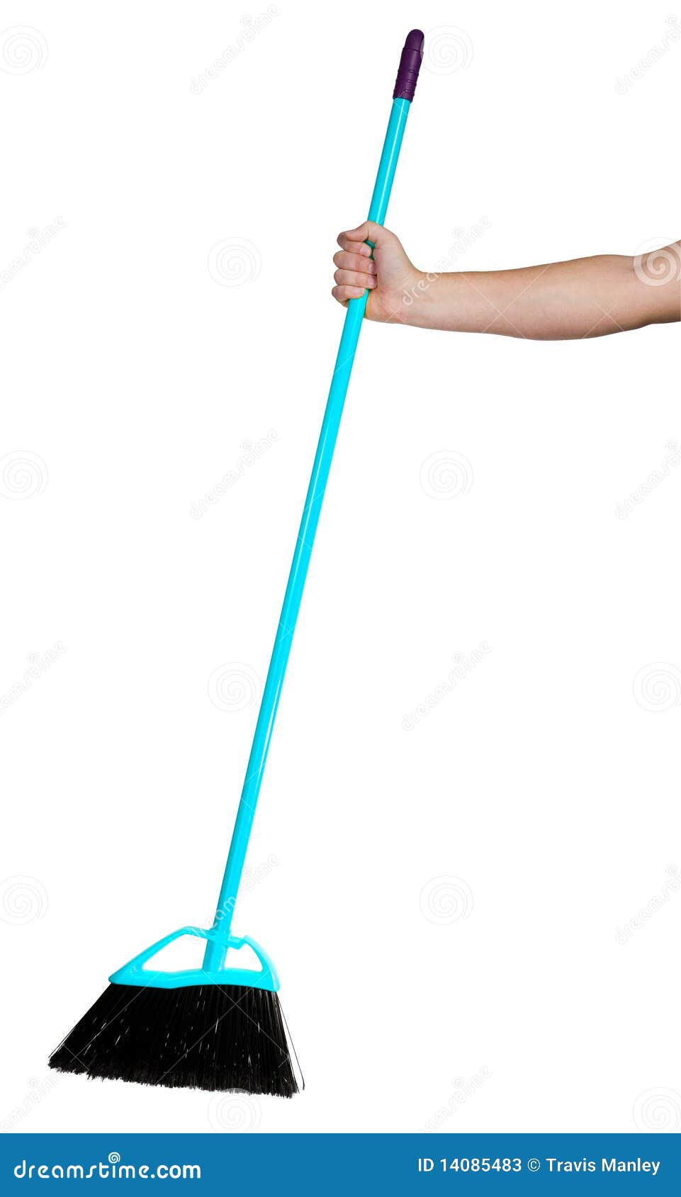 Broom Isolated stock image. Image of tool, housekeeping 14085483