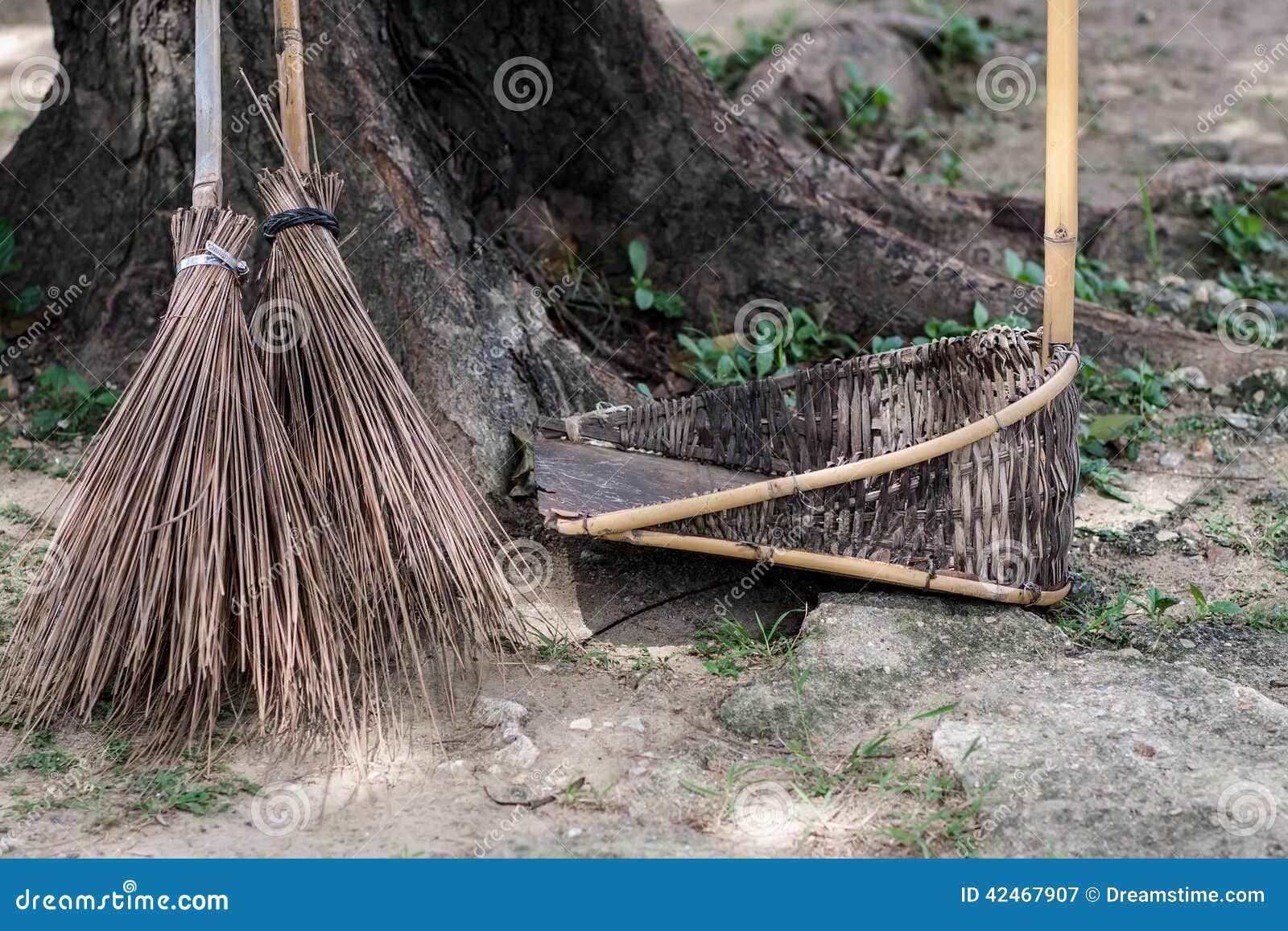 Broom stock image. Image of cleaner, domestic, objects 42467907
