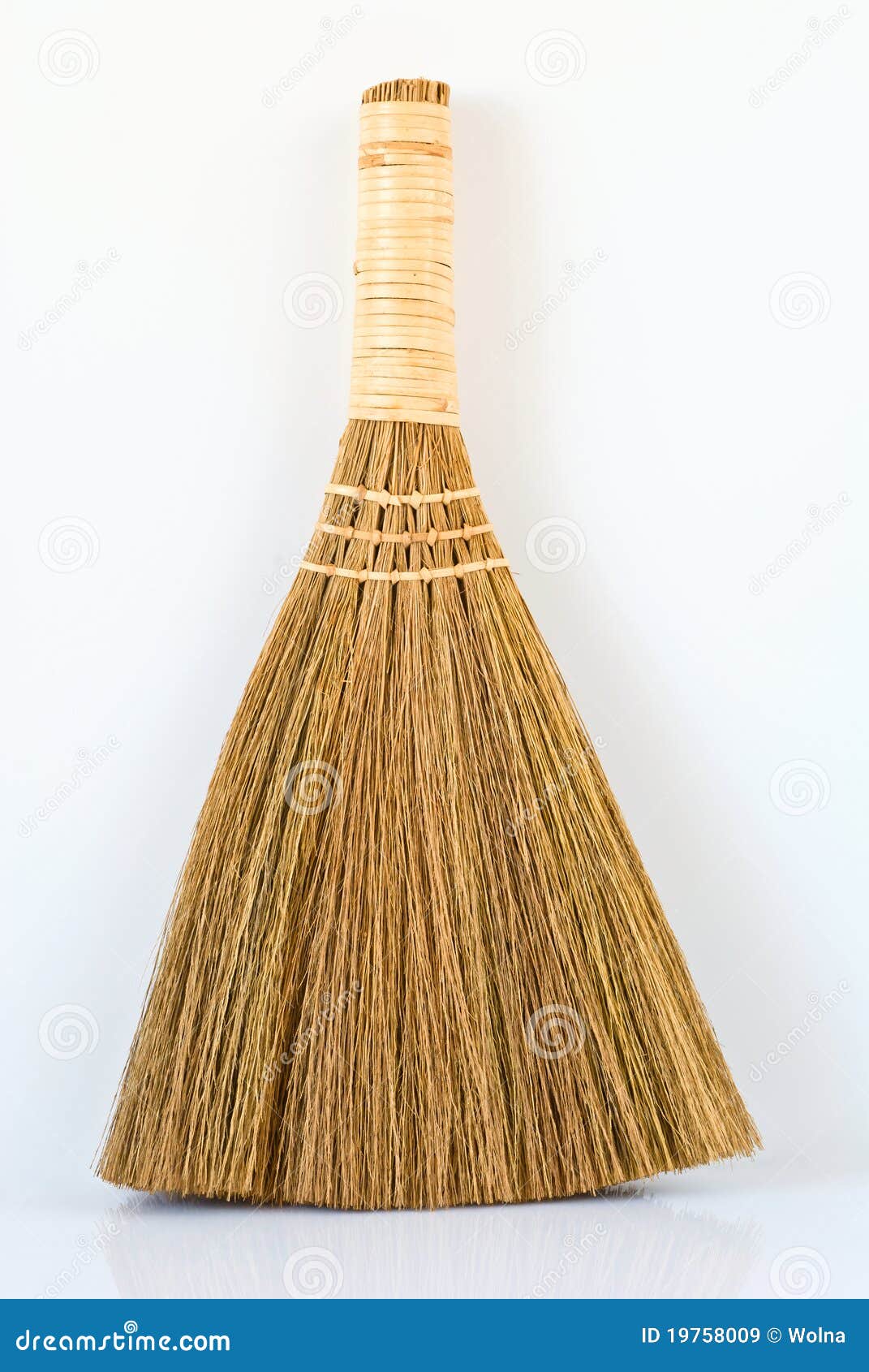 Broom Straw on White Background Stock Image Image of straw, brushing