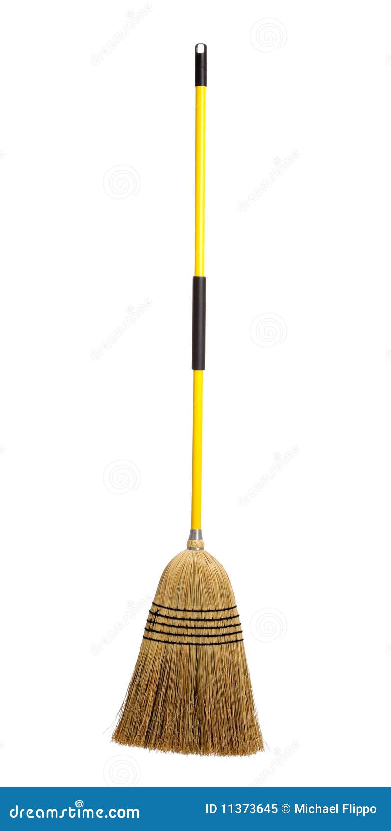 Broom On A White Background Stock Image Image 11373645