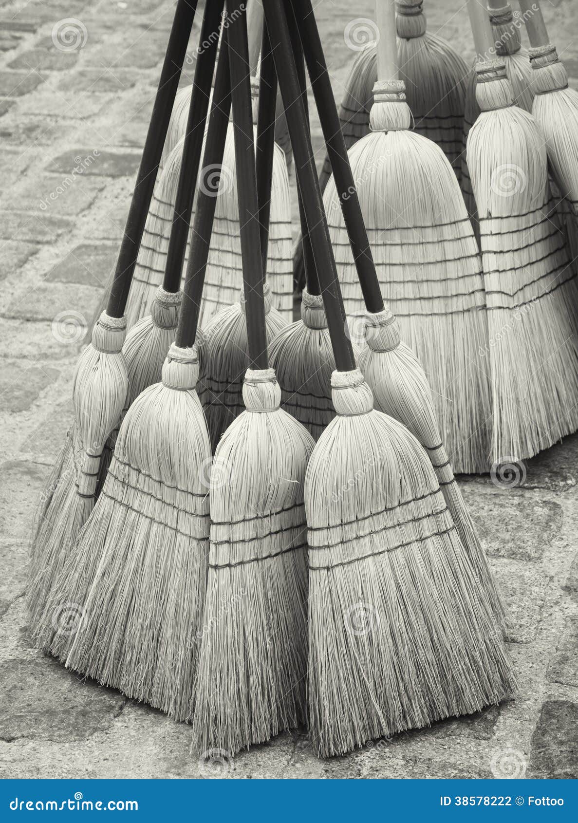 Brooms stock photo. Image of outdoors, handle, color 38578222