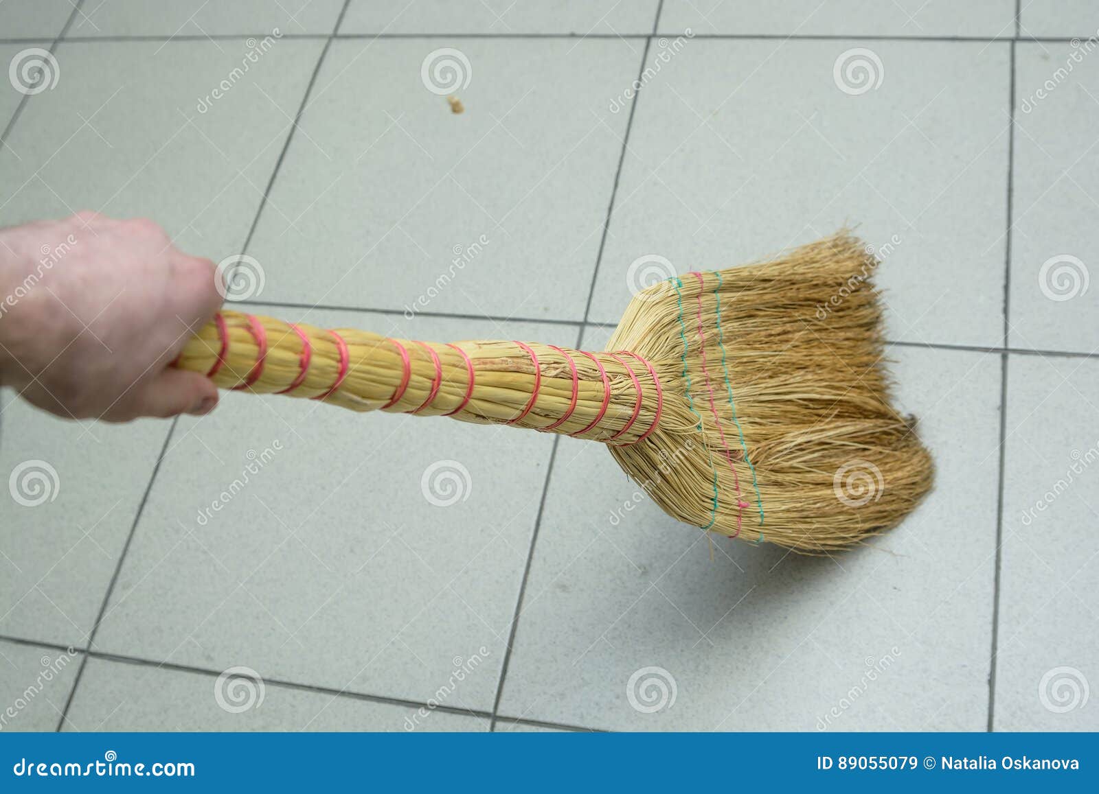 Brooms on the floor stock image. Image of brooms, broom 89055079