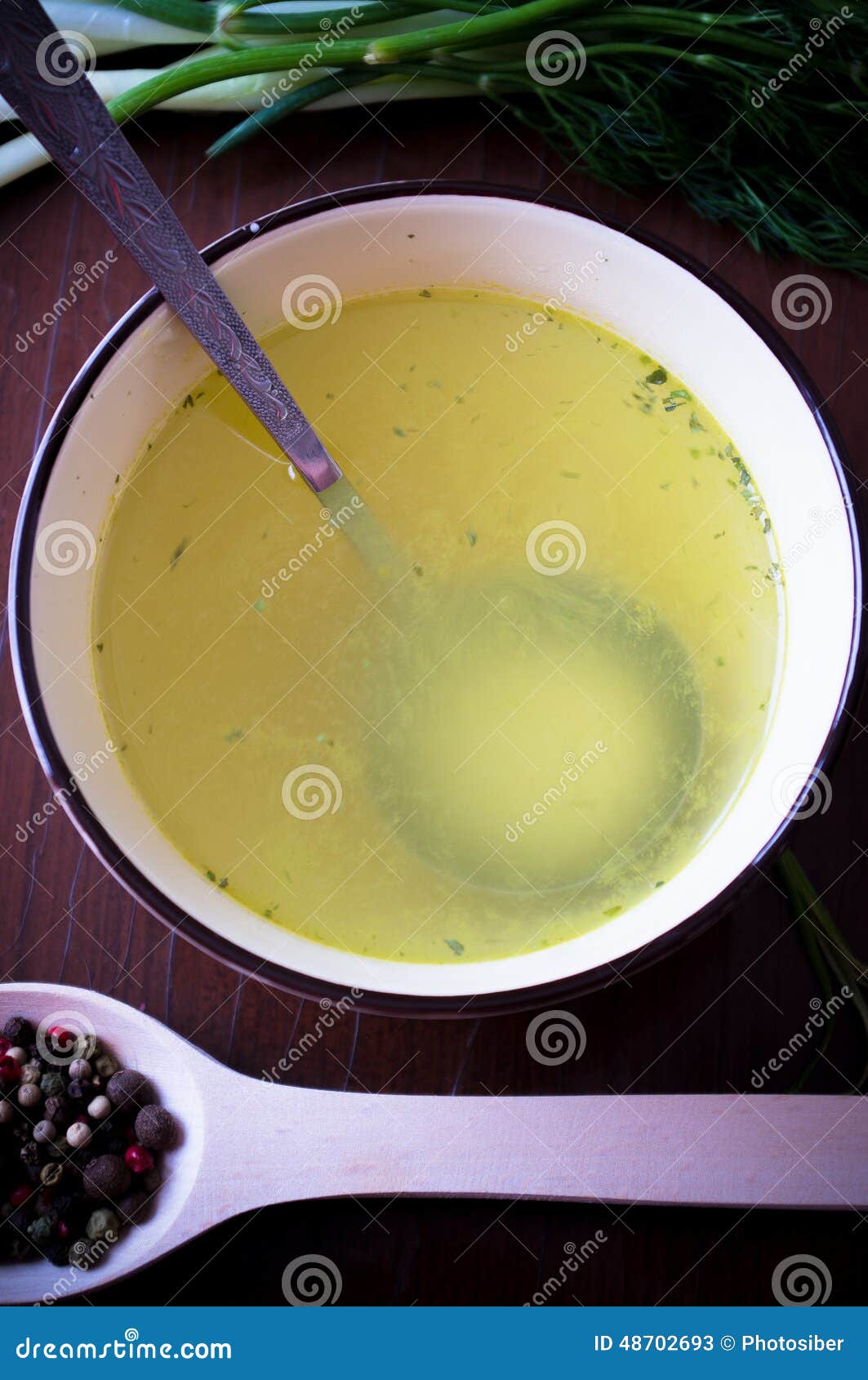 Broth stock image. Image of drink, liquid, closeup, lunch - 48702693