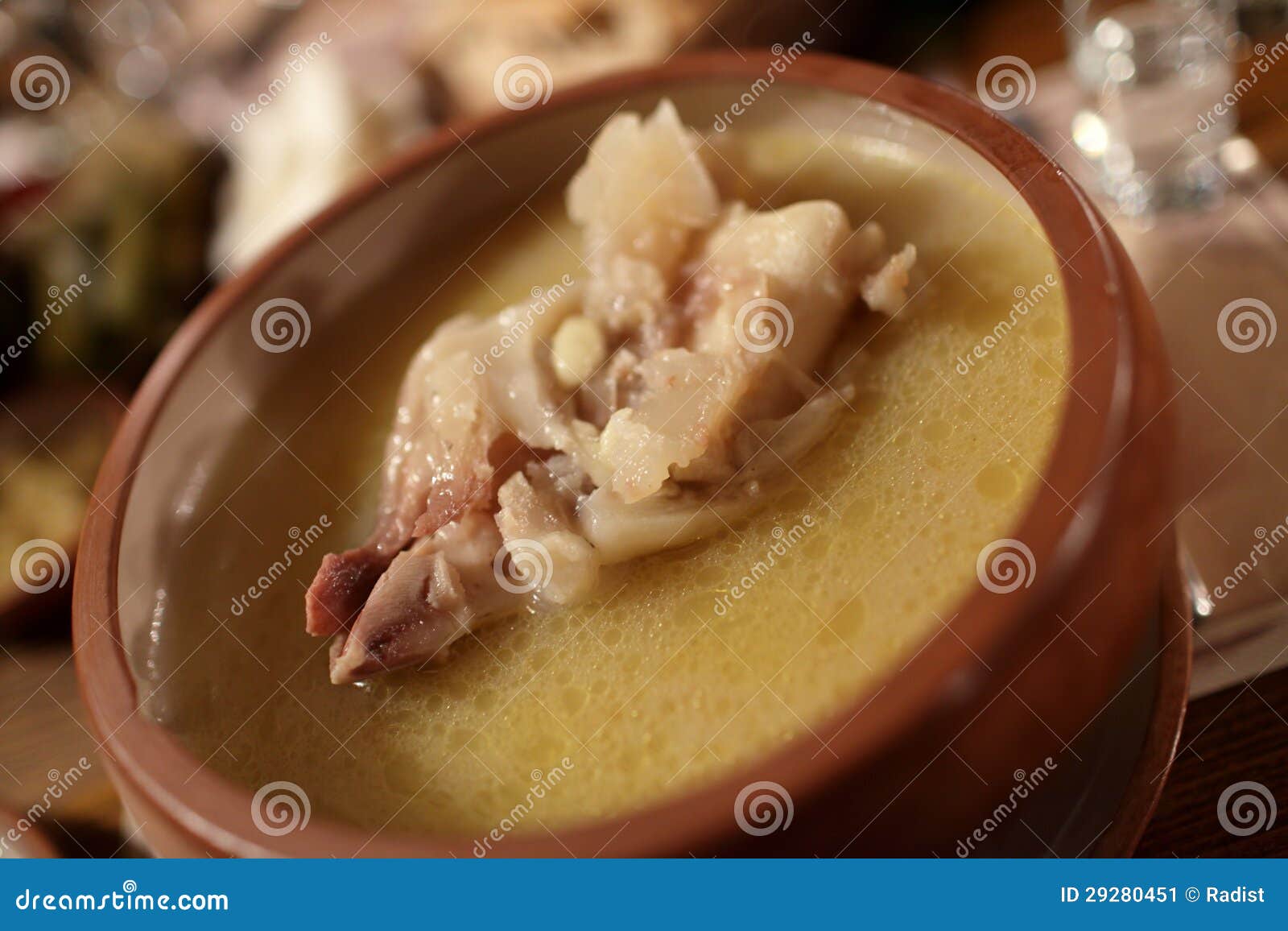 Broth with meat for Khash stock image. Image of broth 29280451