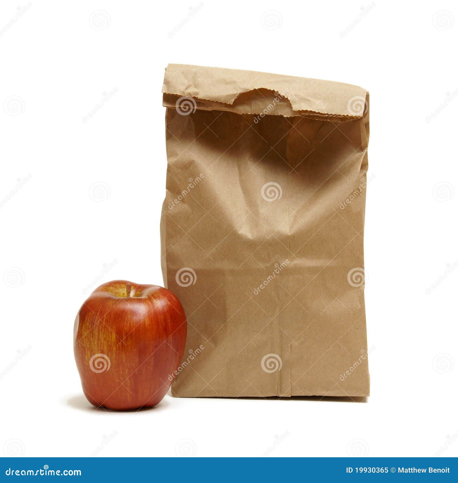 Brown Bag it stock image. Image of brown, healthy, packed 19930365
