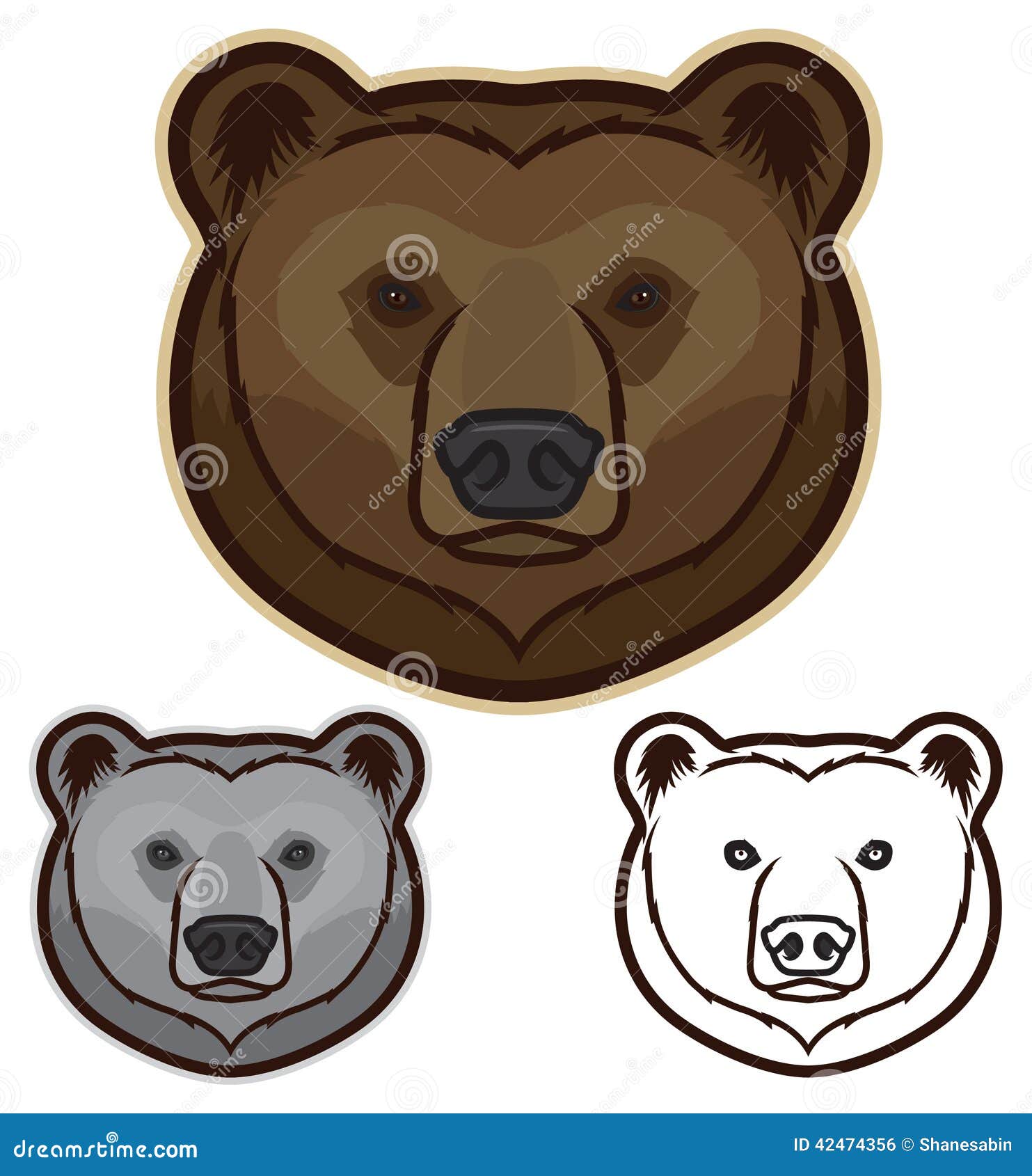 brown bear brown bear clipart black and white