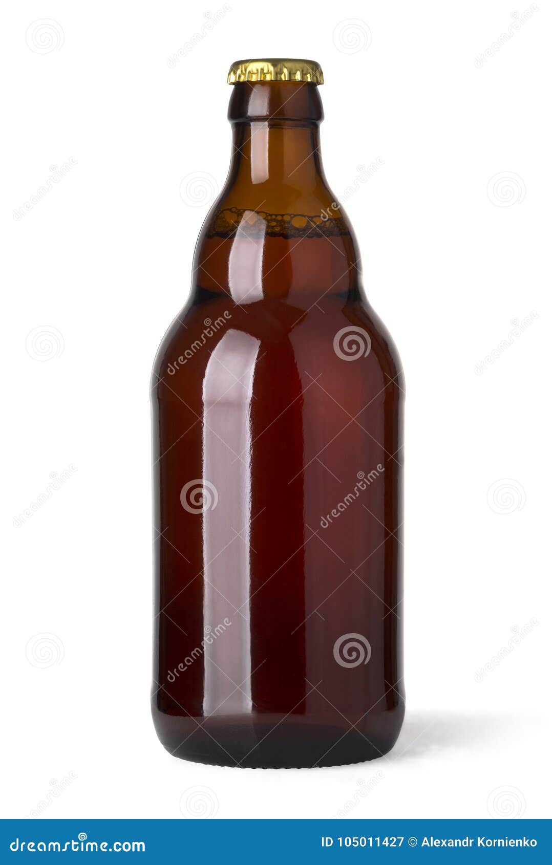 Brown beer bottle stock image. Image of lager, mock 105011427
