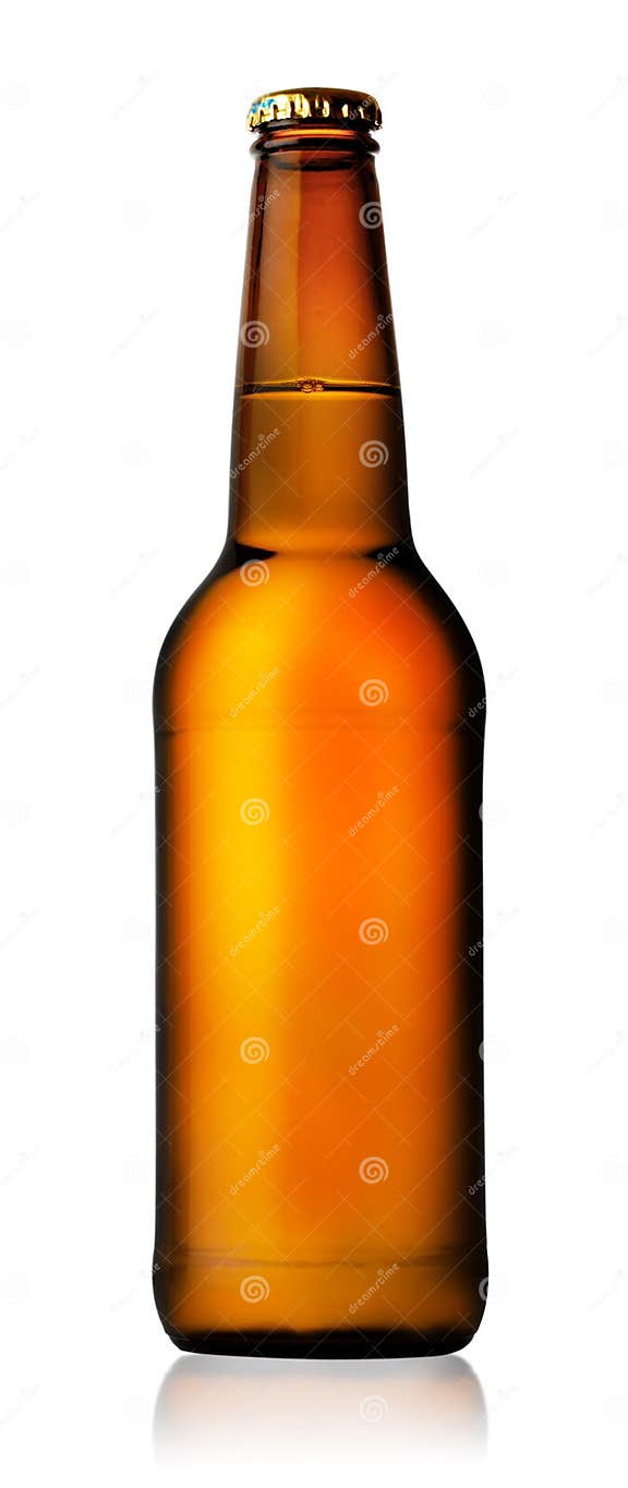 Brown beer bottle stock image. Image of drinks, background 35938469