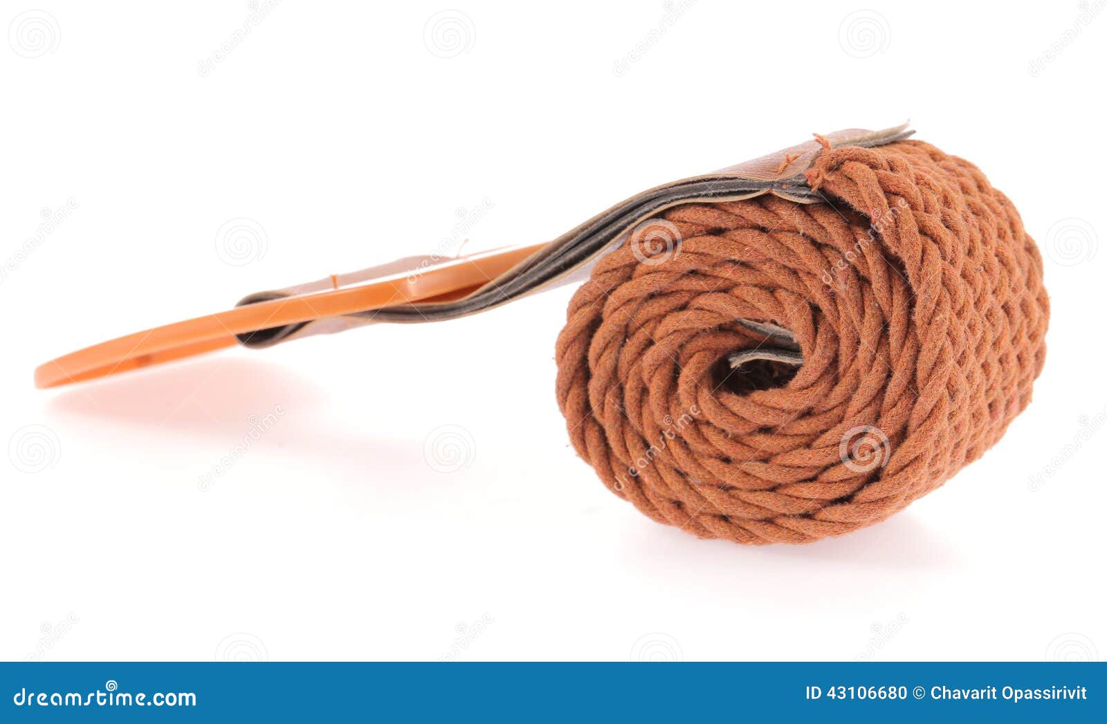 Brown belt stock photo. Image of decoration, object, accessor 43106680