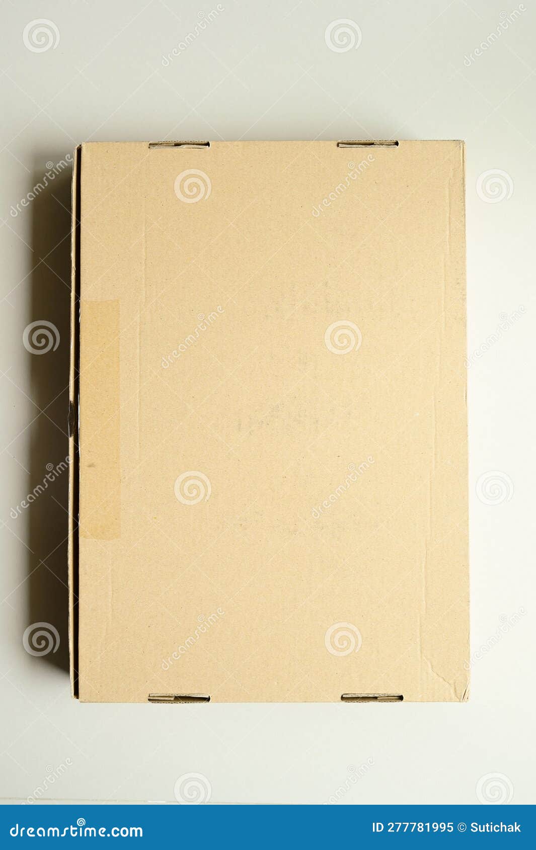 Brown Box Packaging for Shipping, Paper Textured Stock Image Image of