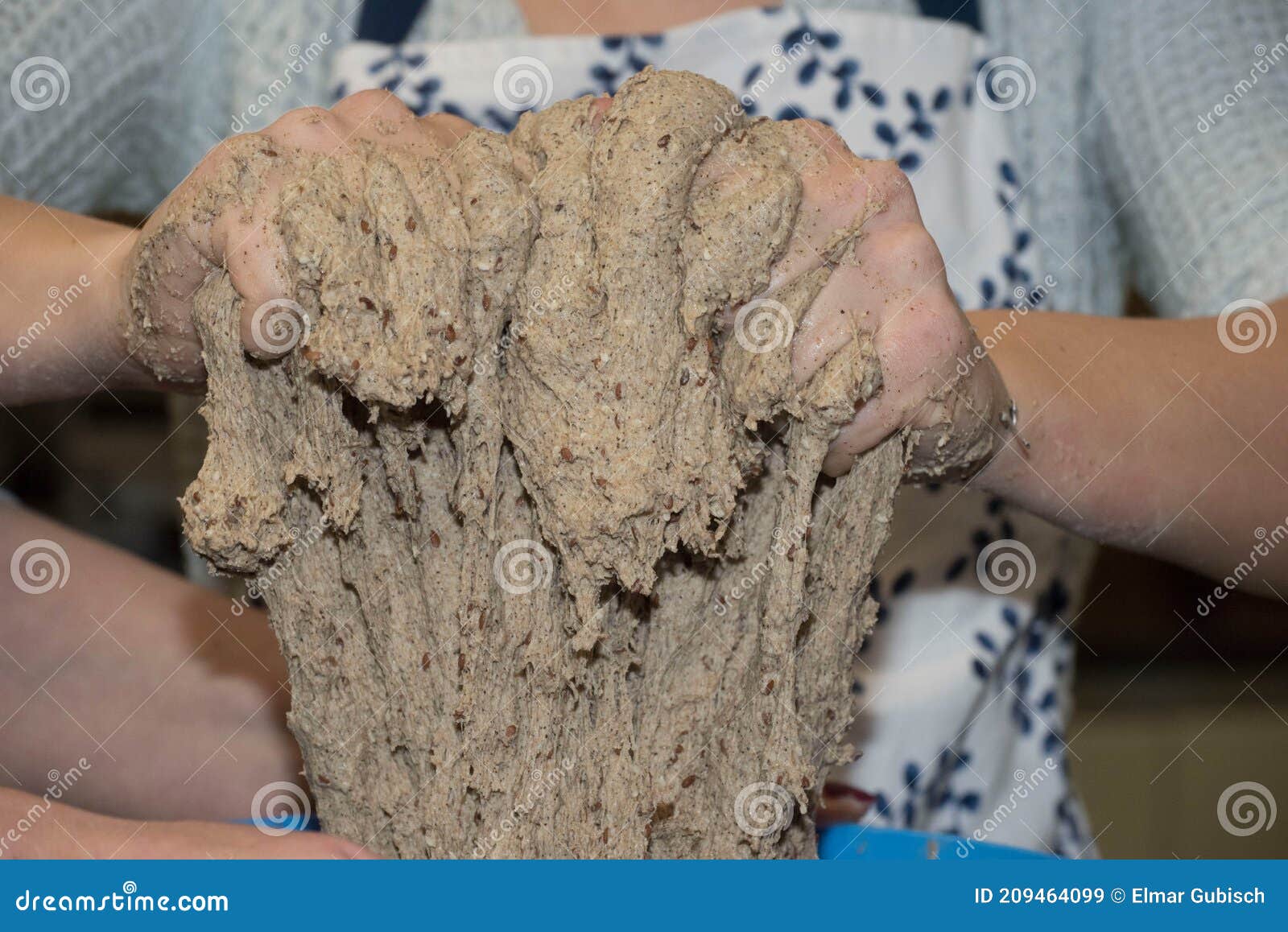 Brown Bread or Wheat Bread Dough Stock Image Image of cooking, chow
