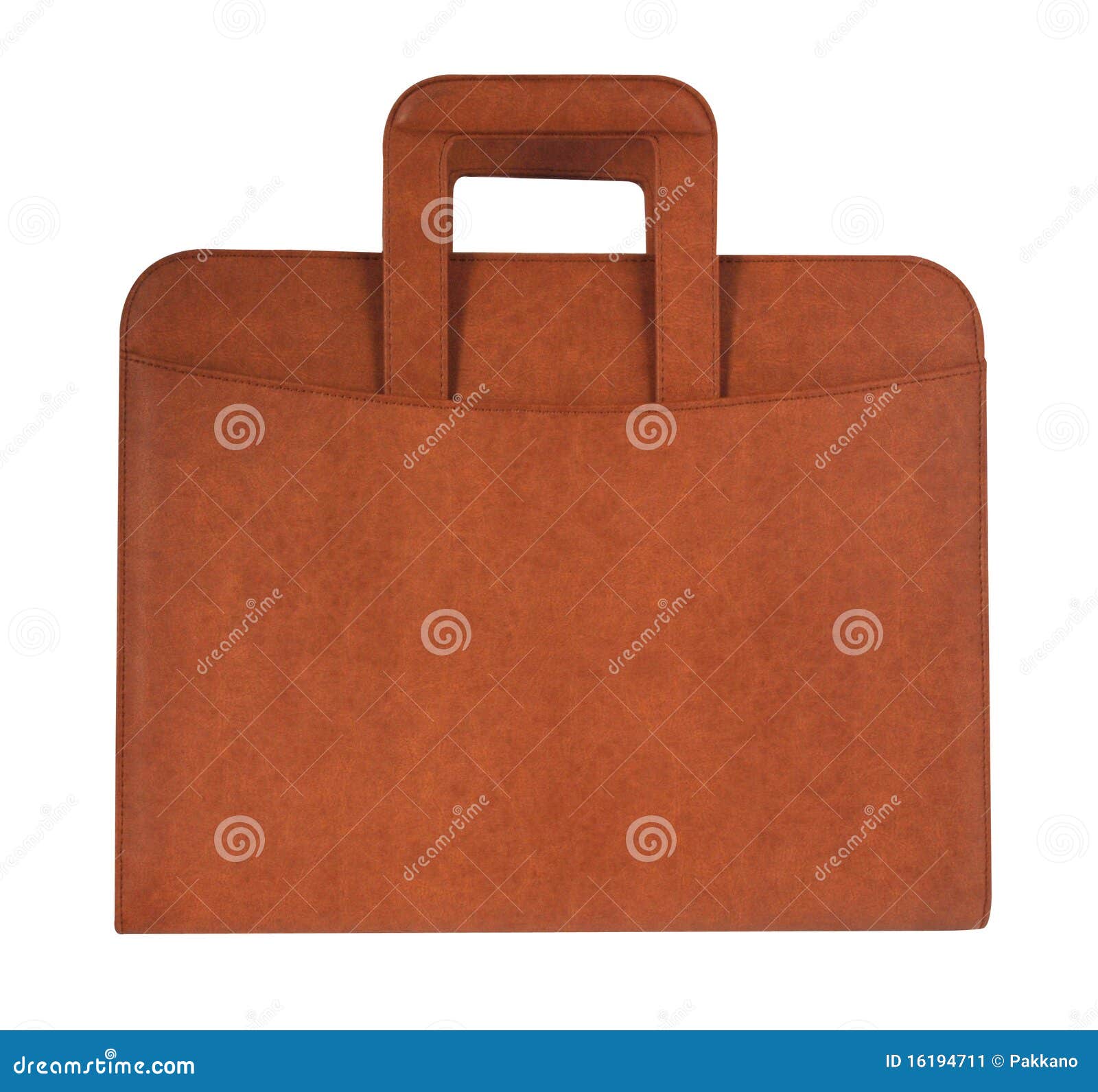 Brown briefcase stock image. Image of businessman, files 16194711