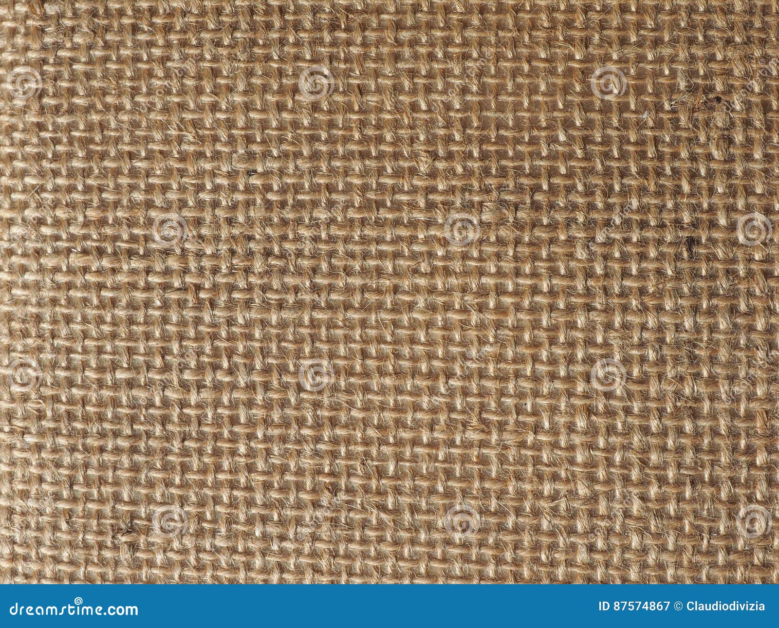 brown hessian fabric