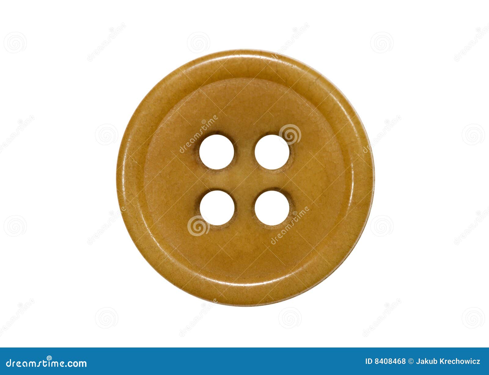 brown button