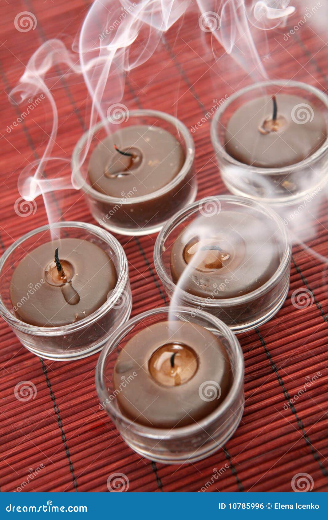 Brown candles stock photo. Image of brown, natural, aromatherapy 10785996