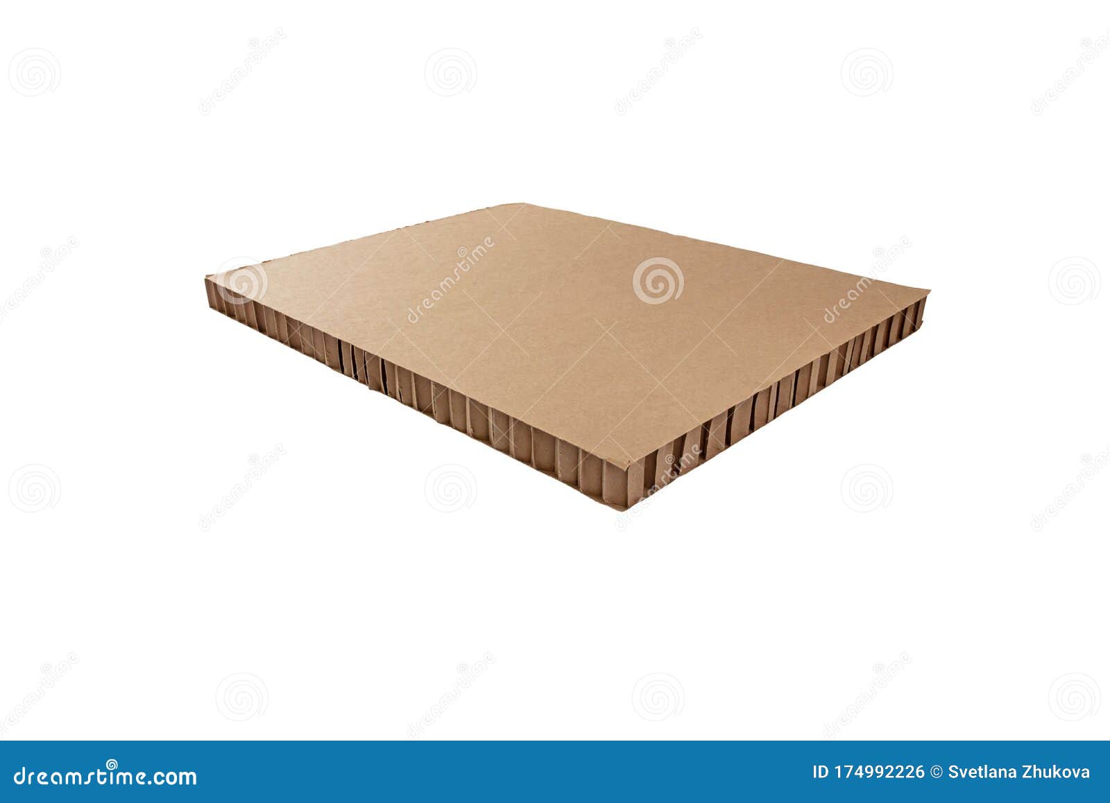 Brown Cardboard Sandwich Panel Stock Photo Image of