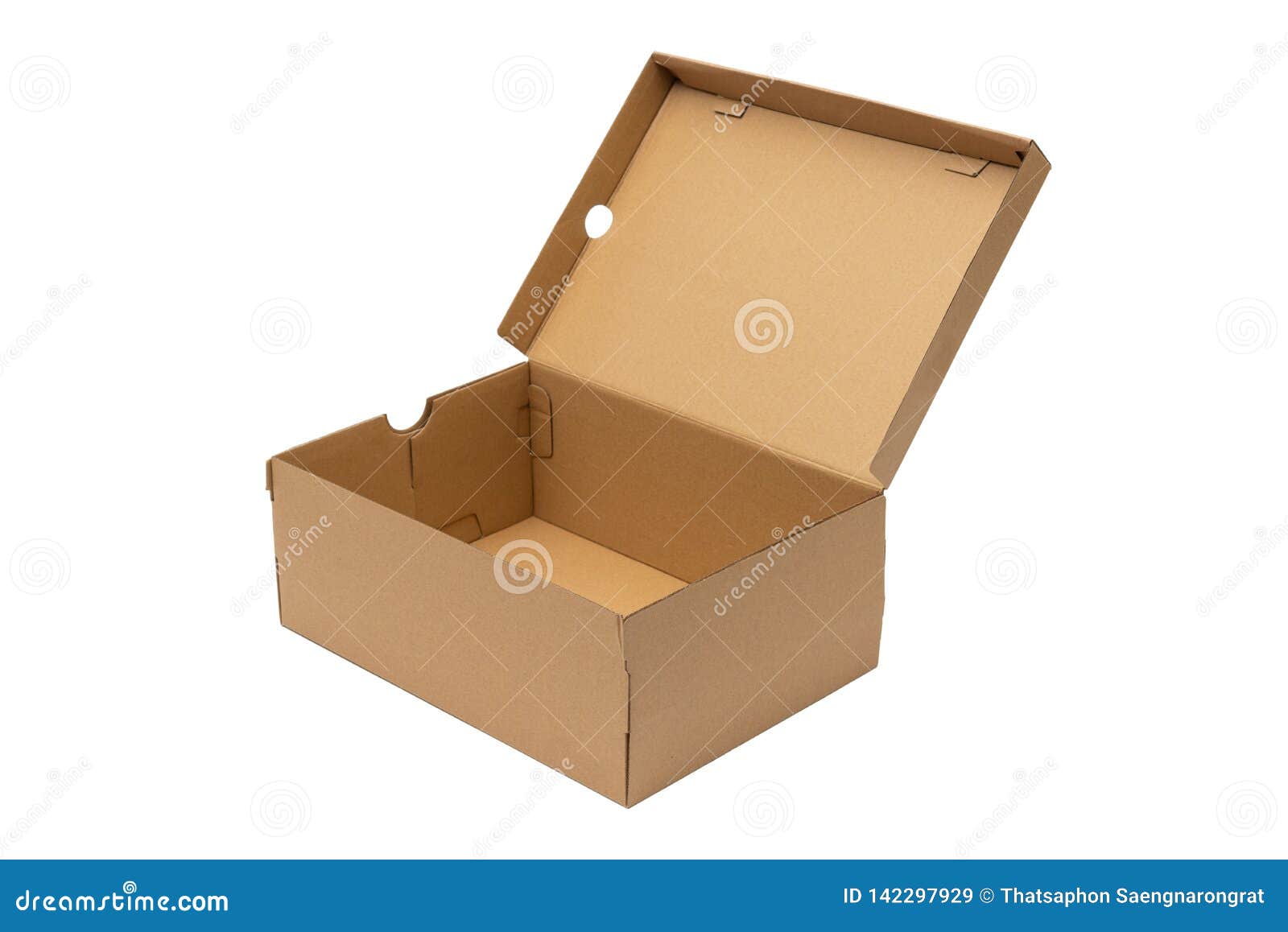 Download Brown Cardboard Shoes Box With Lid For Shoe Or Sneaker ...
