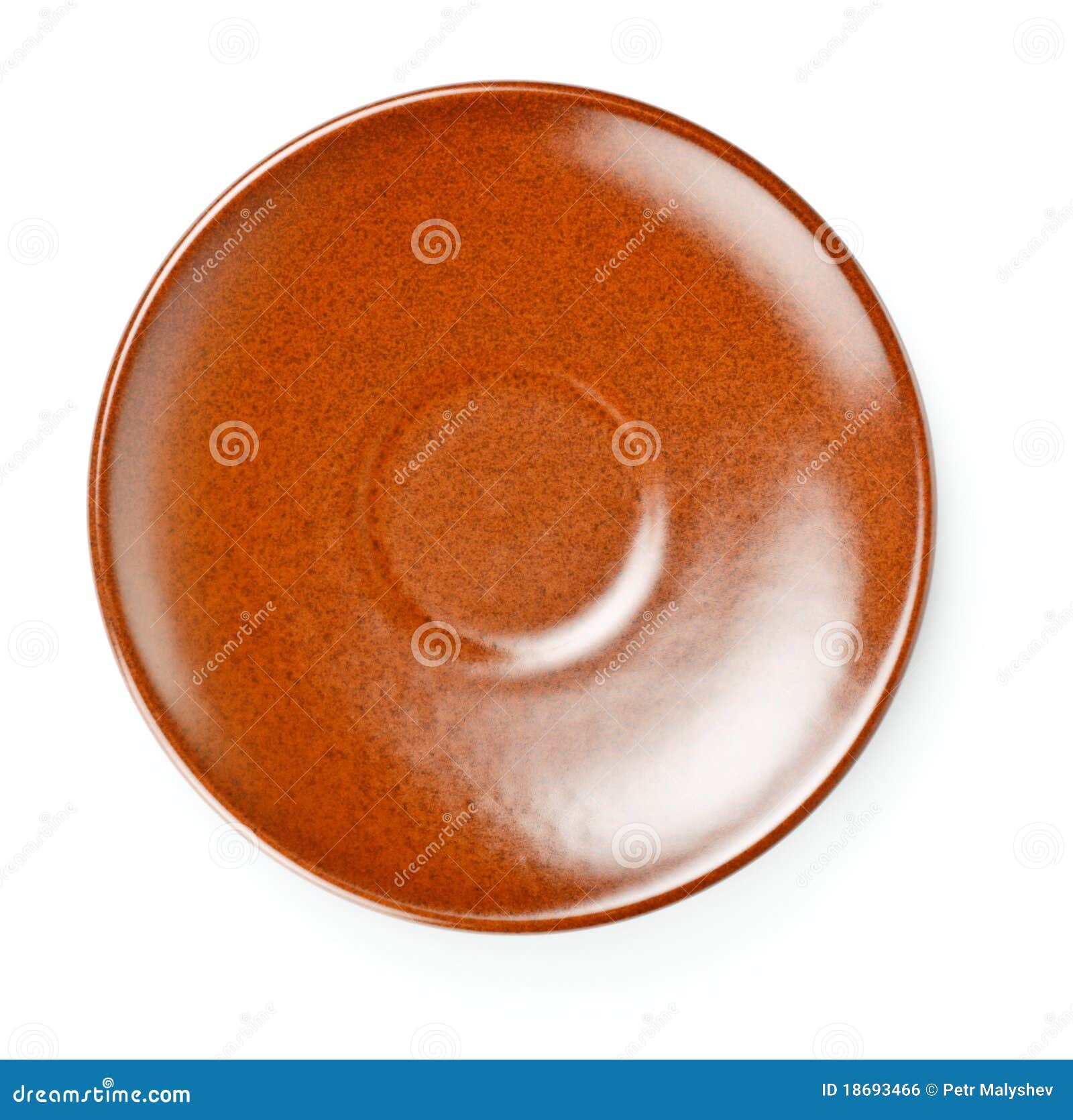 Brown ceramic saucer stock photo. Image of china, standing 18693466