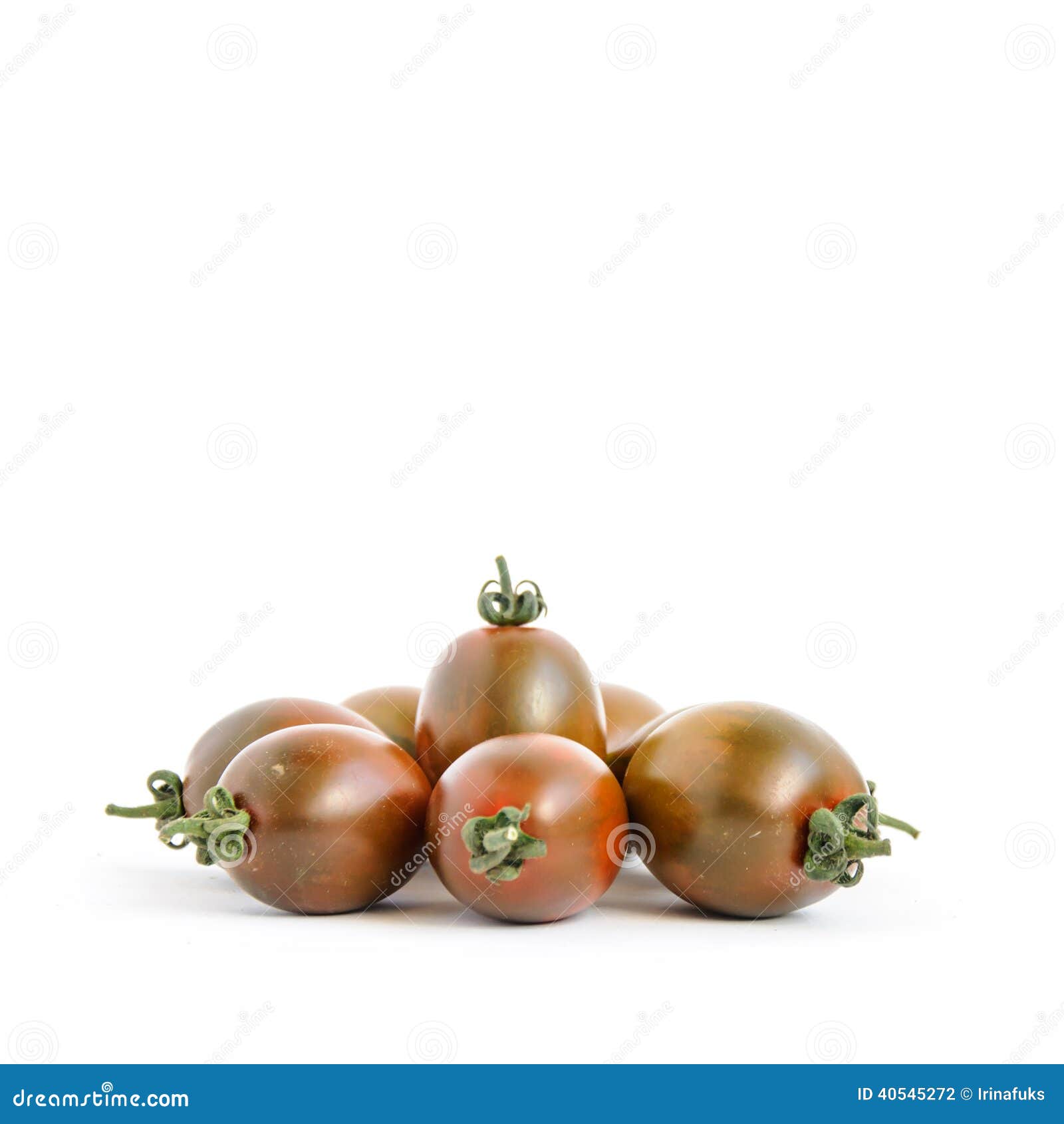 Brown Cherry Tomato Kumato Stock Photo Image of diet, grape 40545272