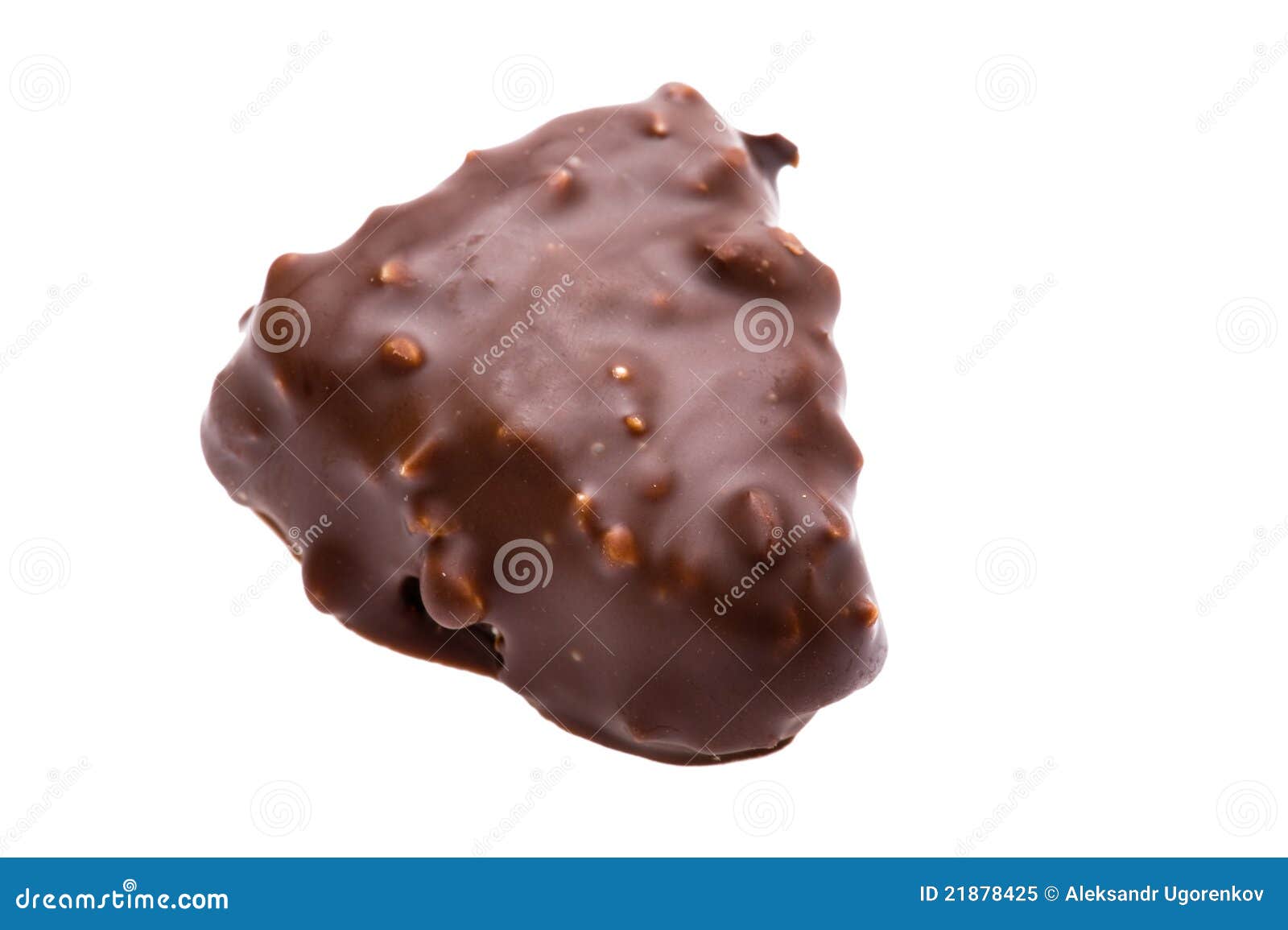 Brown Chocolate Candy Close Up Stock Image Image of candy