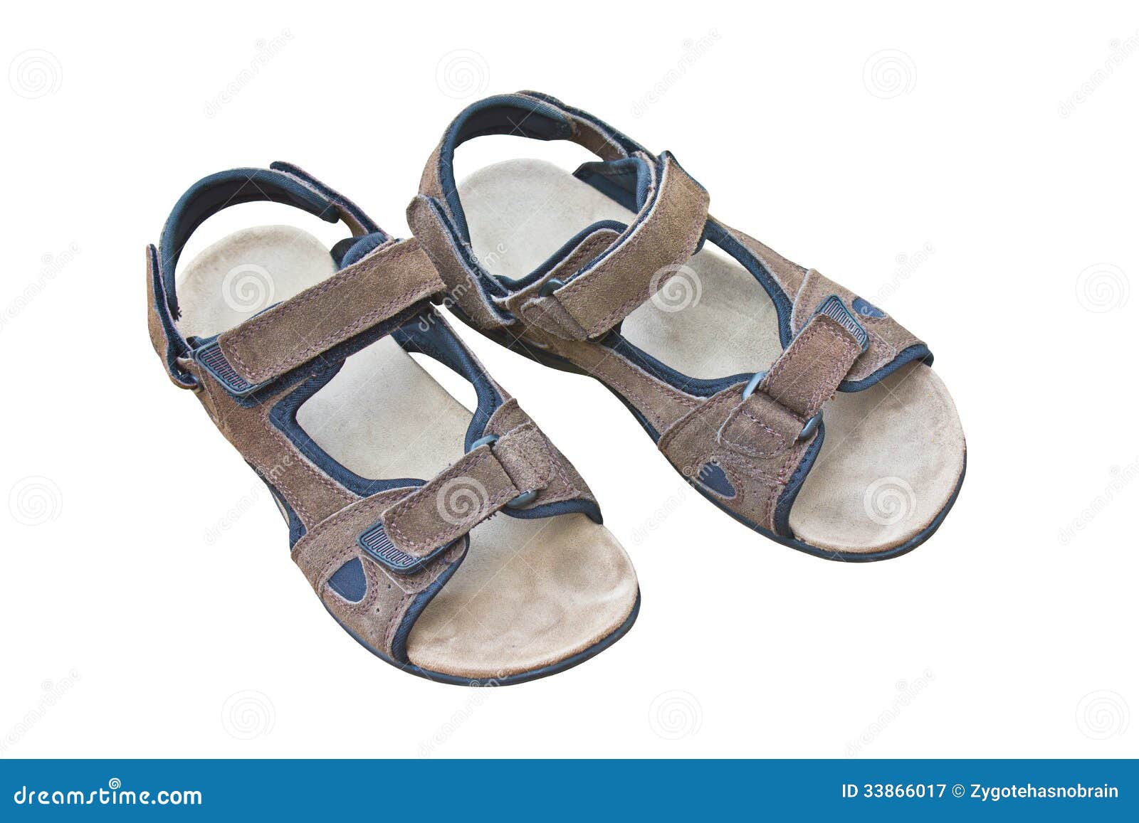 Brown Climbing Sandals. stock image. Image of journey - 33866017