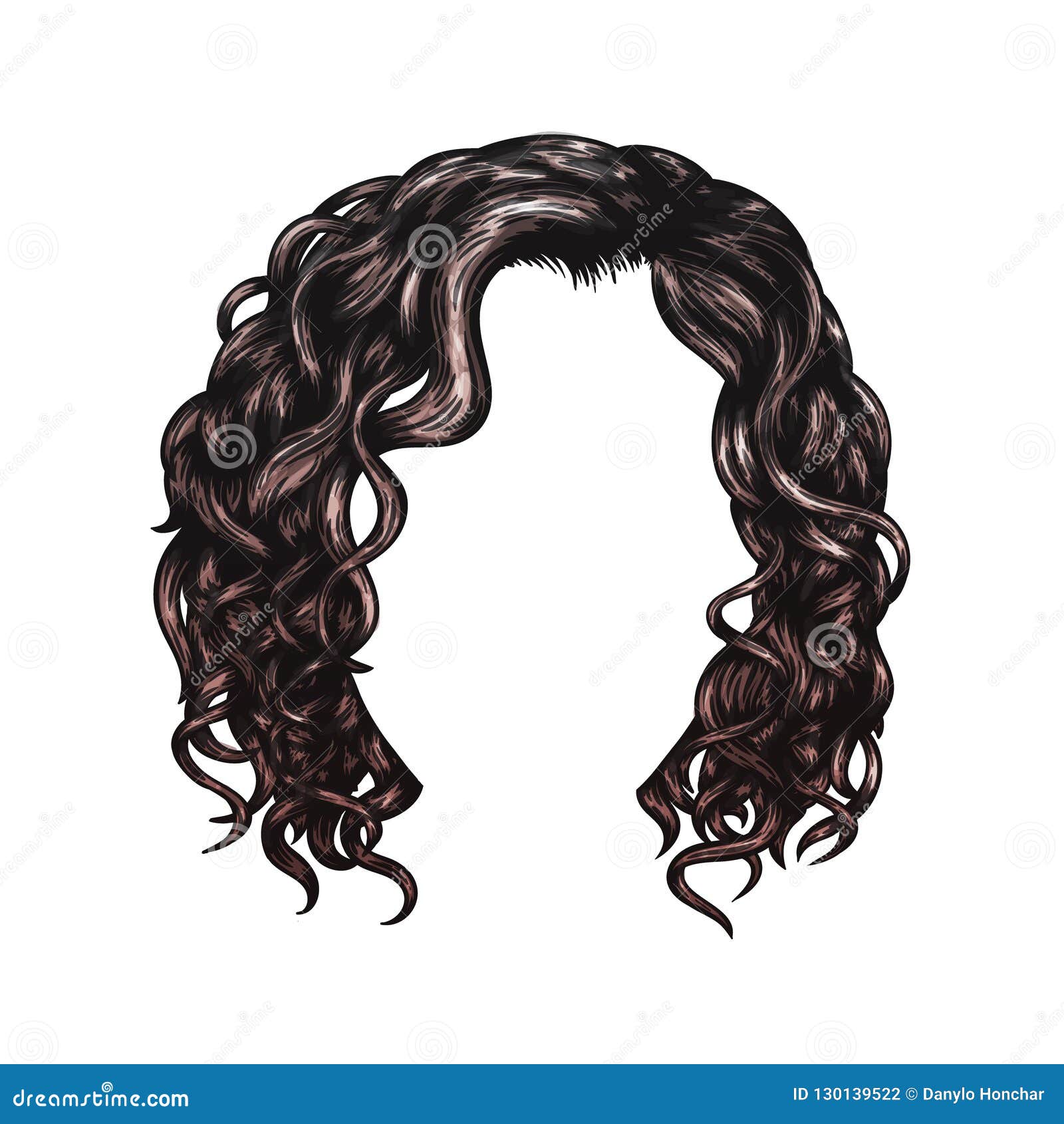 Hair Curl Vector Hot Sex Picture 