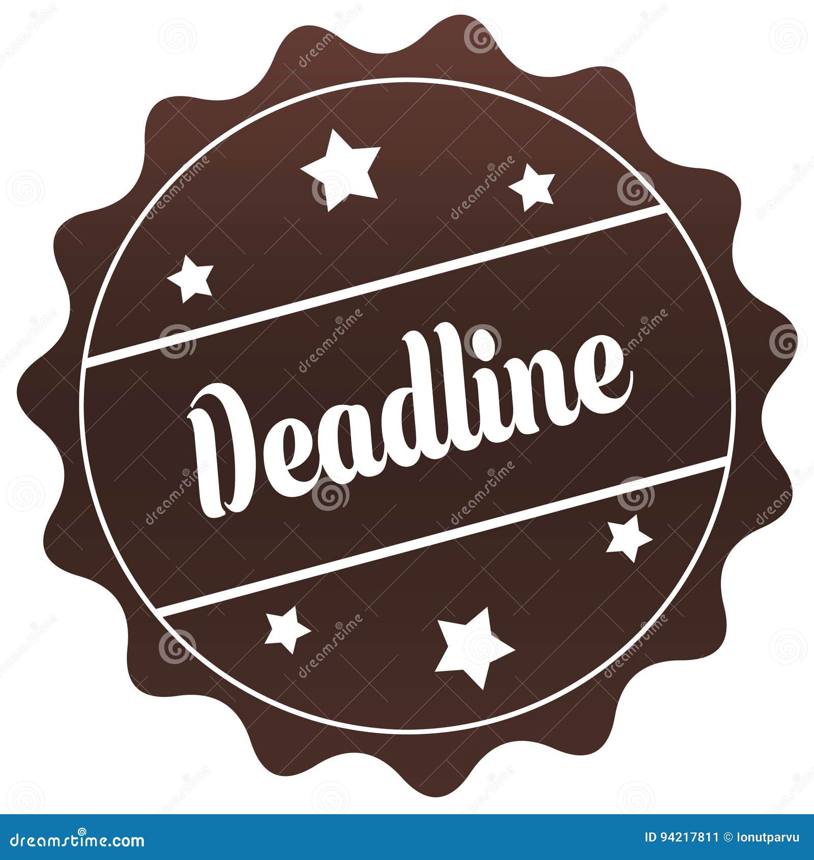Brown Deadline Stock Illustrations 1,101 Brown Deadline Stock