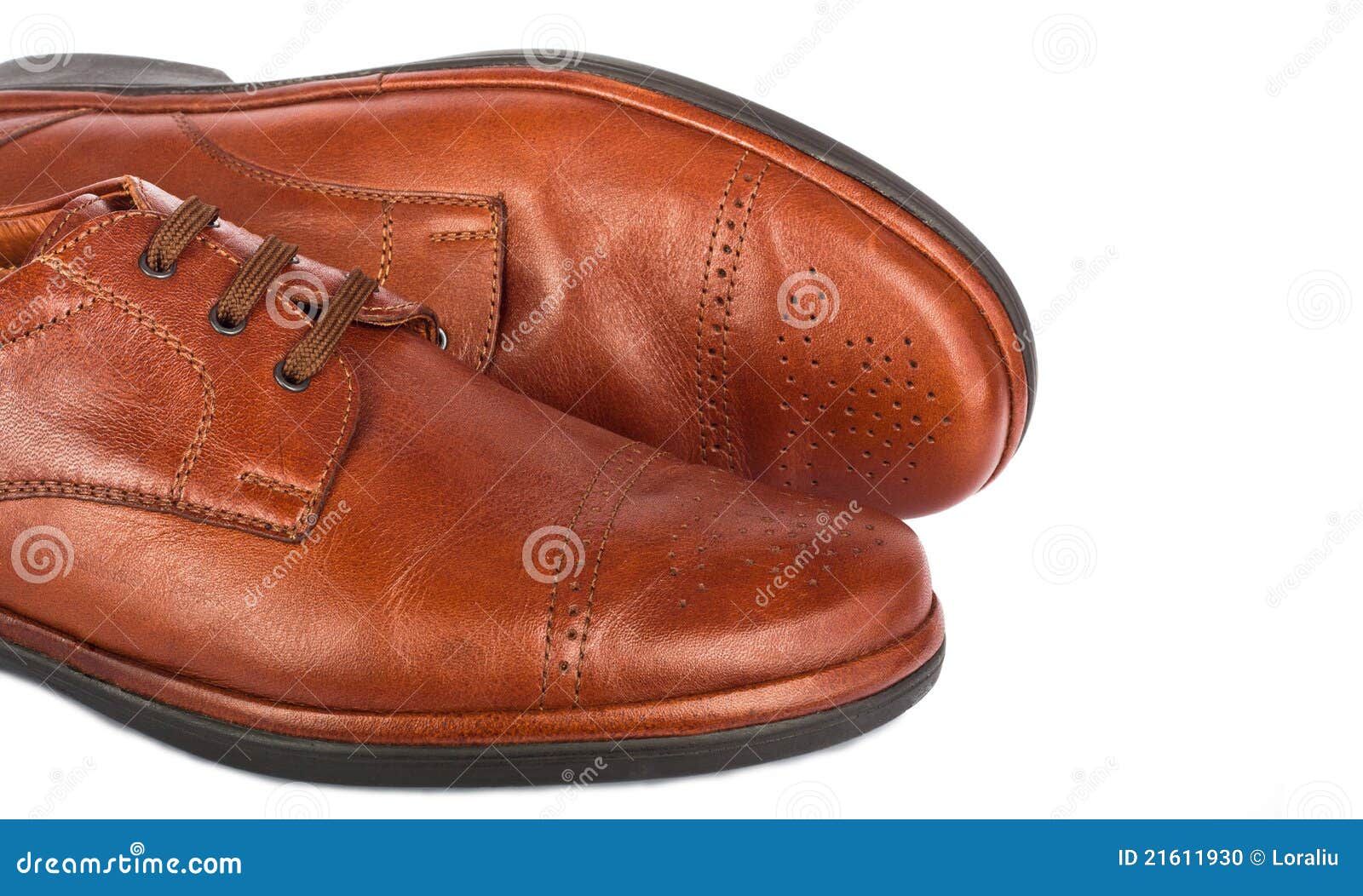 The Brown Elegant Men S Shoes Stock Photo Image of pair, beauty 21611930