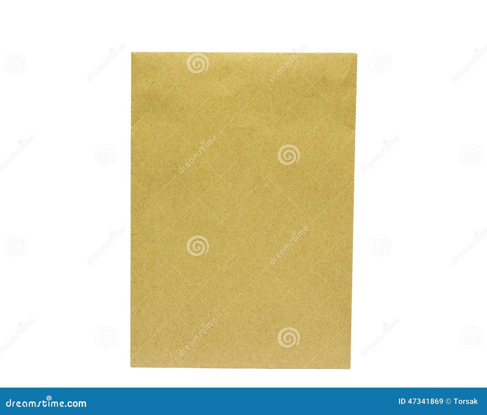 Brown envelopes stock image. Image of letter, white, isolated 47341869