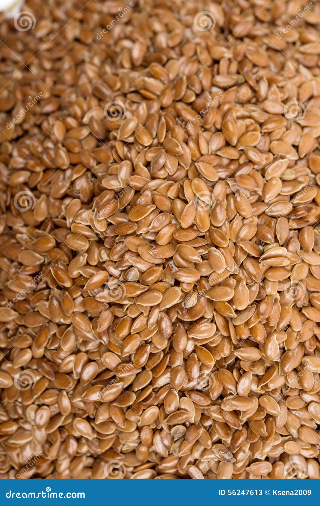 Brown flax seeds stock image. Image of medical, background 56247613