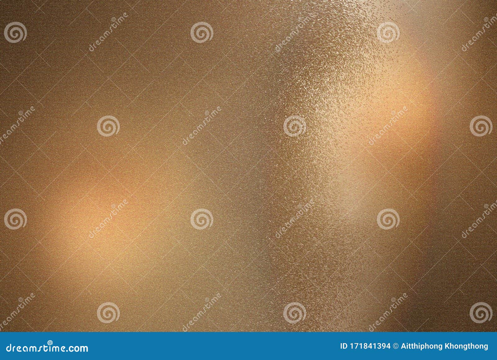 Brown Foil Glitter Metal Wall with Copy Space, Abstract Texture