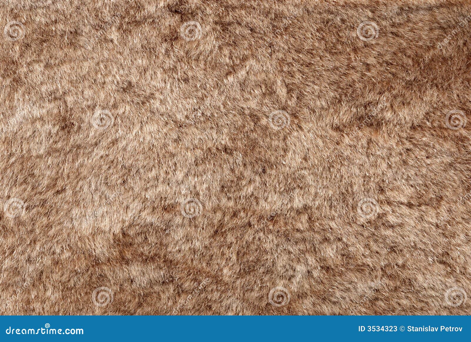 Brown Fur Fabric PBR Texture