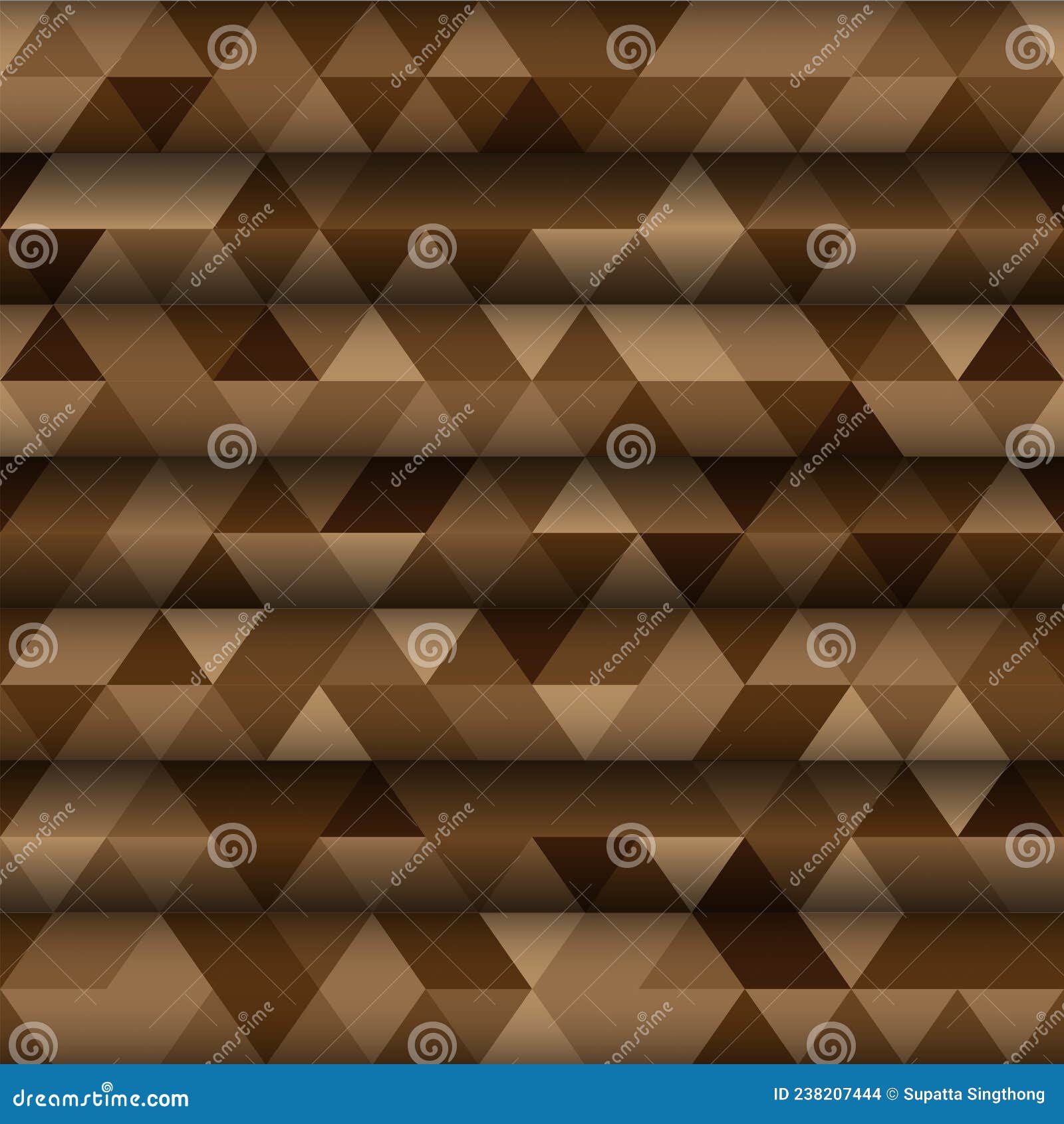 22010401 Brown Geometric Pattern Design Stock Vector Illustration of