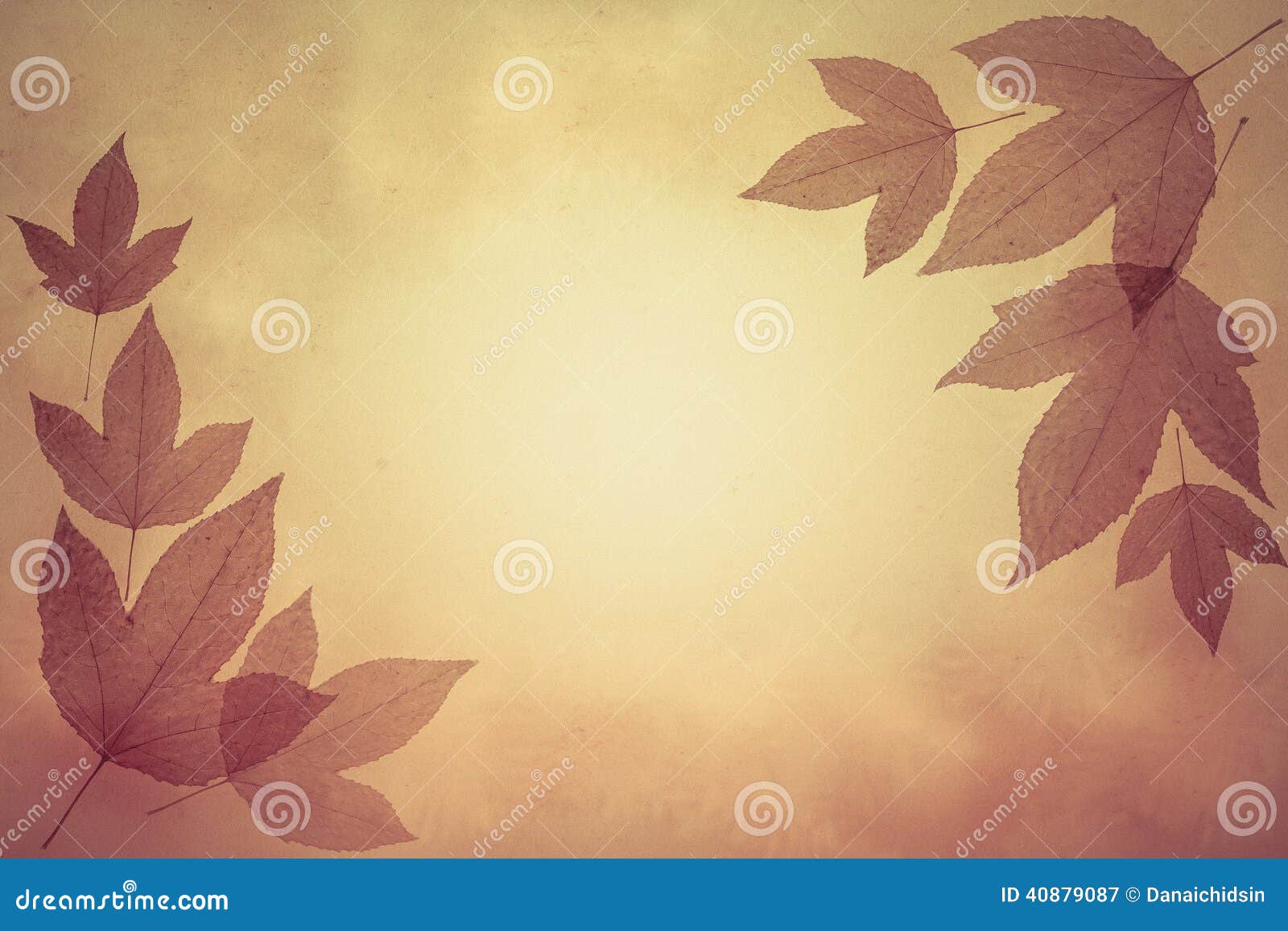 Brown Grunge Leaf Background Stock Image - Image of horizontal, wall