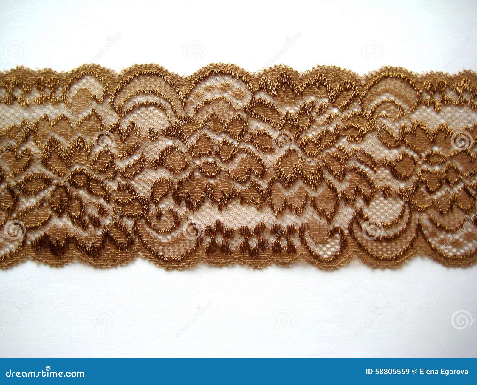 Brown lace stock image. Image of sewing, stitching, transparent 58805559