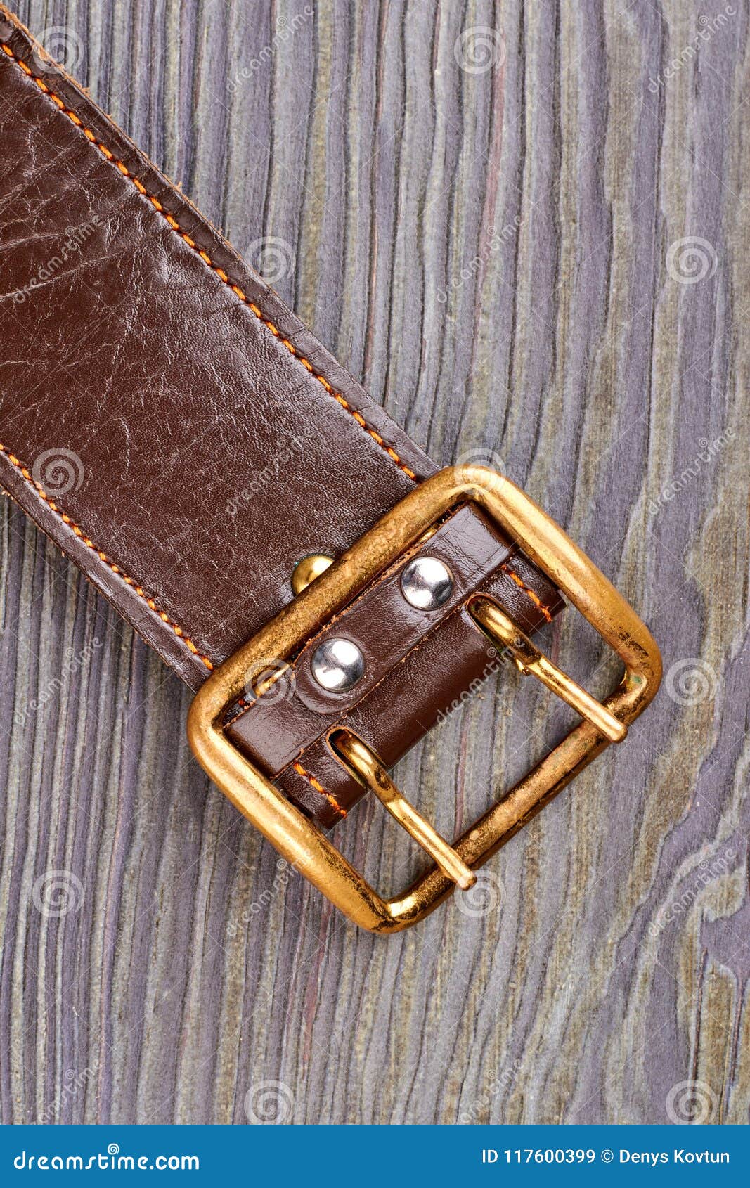 Brown Leather Belt Close Up. Stock Image - Image of accessory, elegant ...