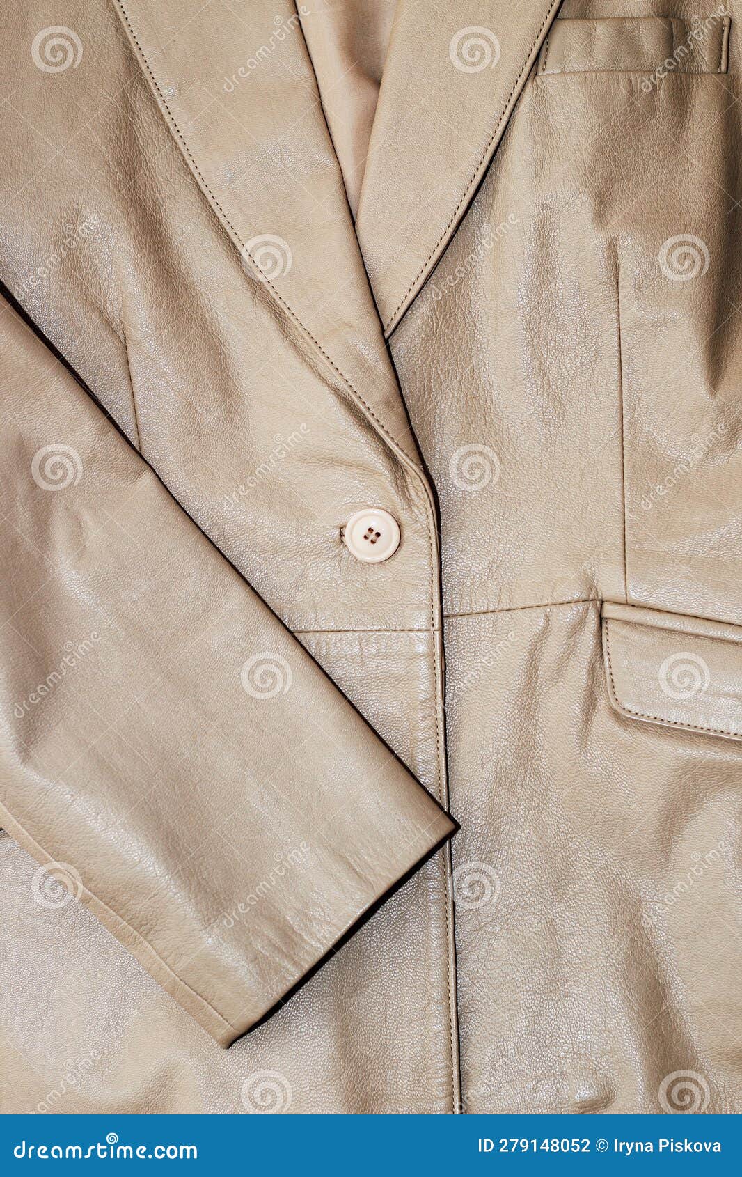 Brown Leather Jacket Texture, Genuine Soft Leather. Stock Photo Image of black, fashion 279148052