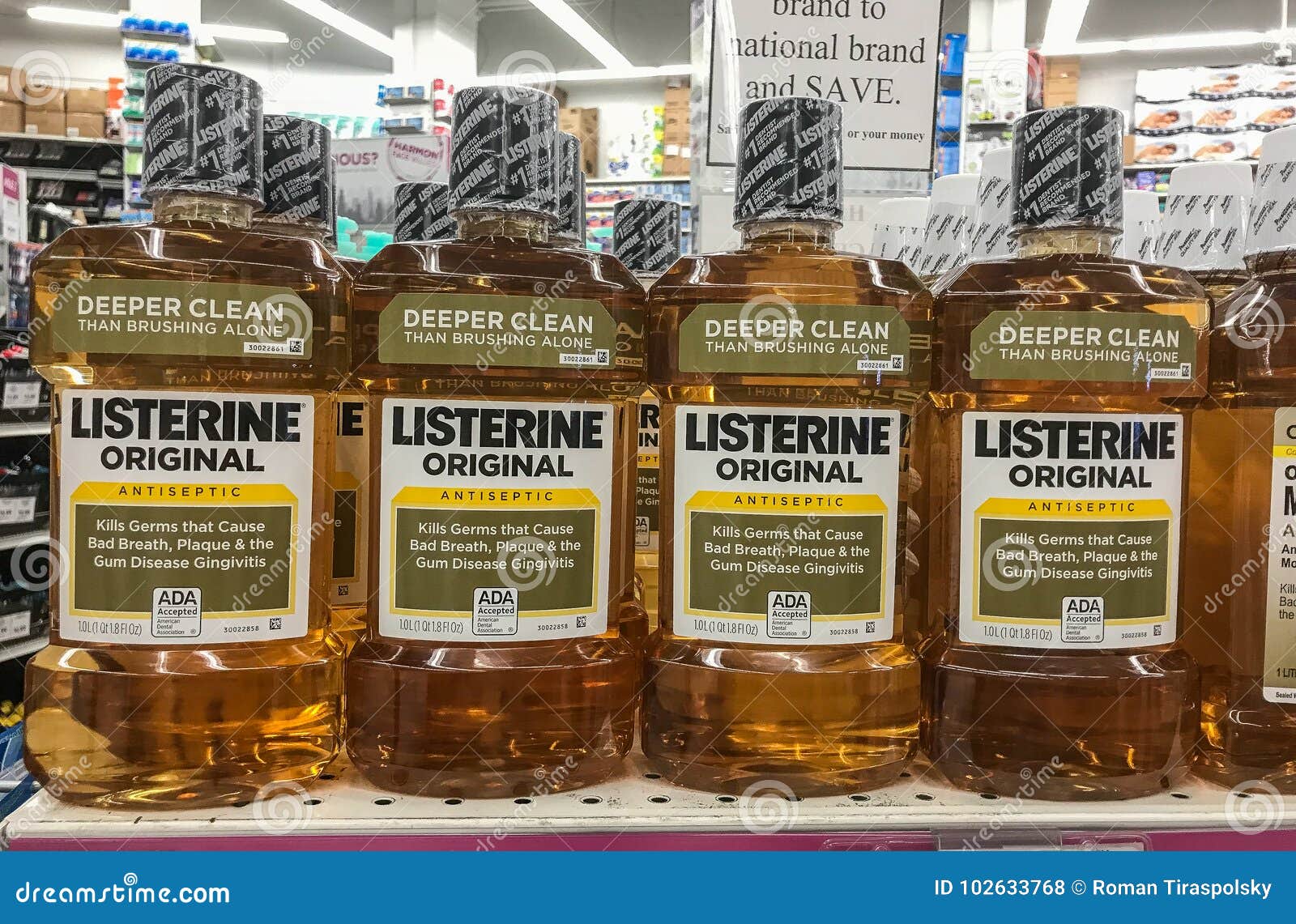 Brown listerine editorial stock photo. Image of sale - 102633768